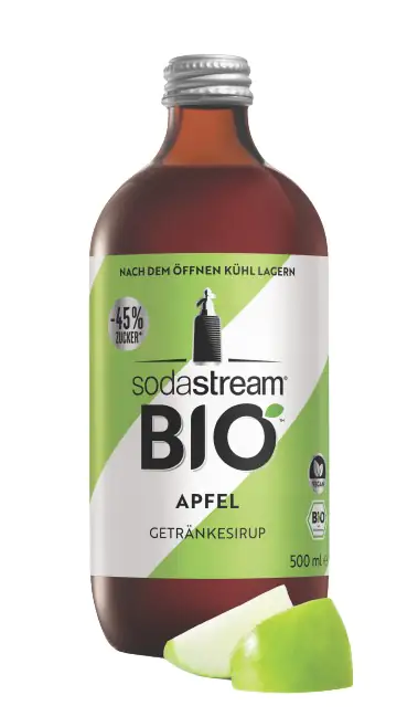 Sodastream Bio Sirup Apfel 500 ml Sodastream Bio Sirup Apfel 500 ml