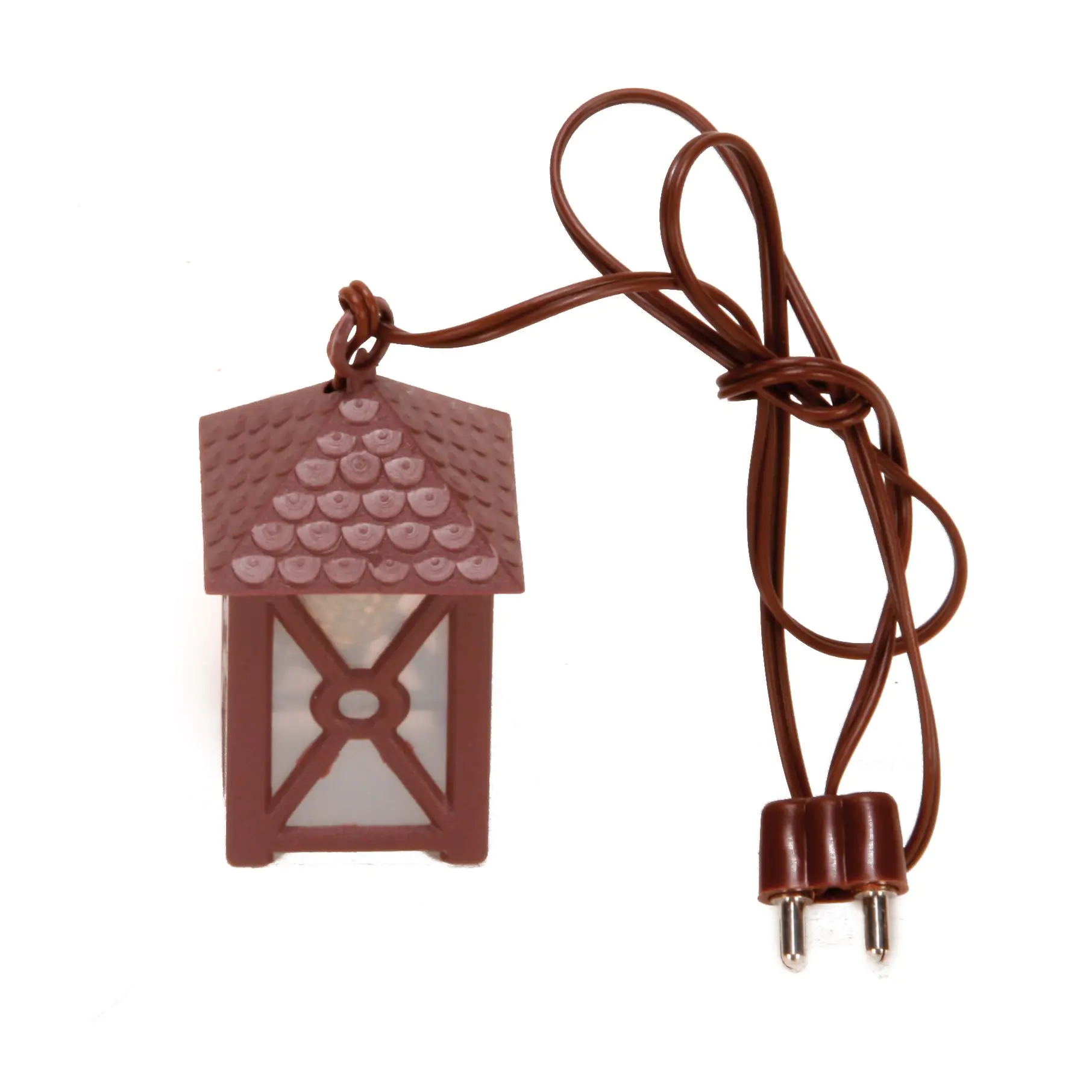 Riffelmacher Laterne 5 cm Glas weiß