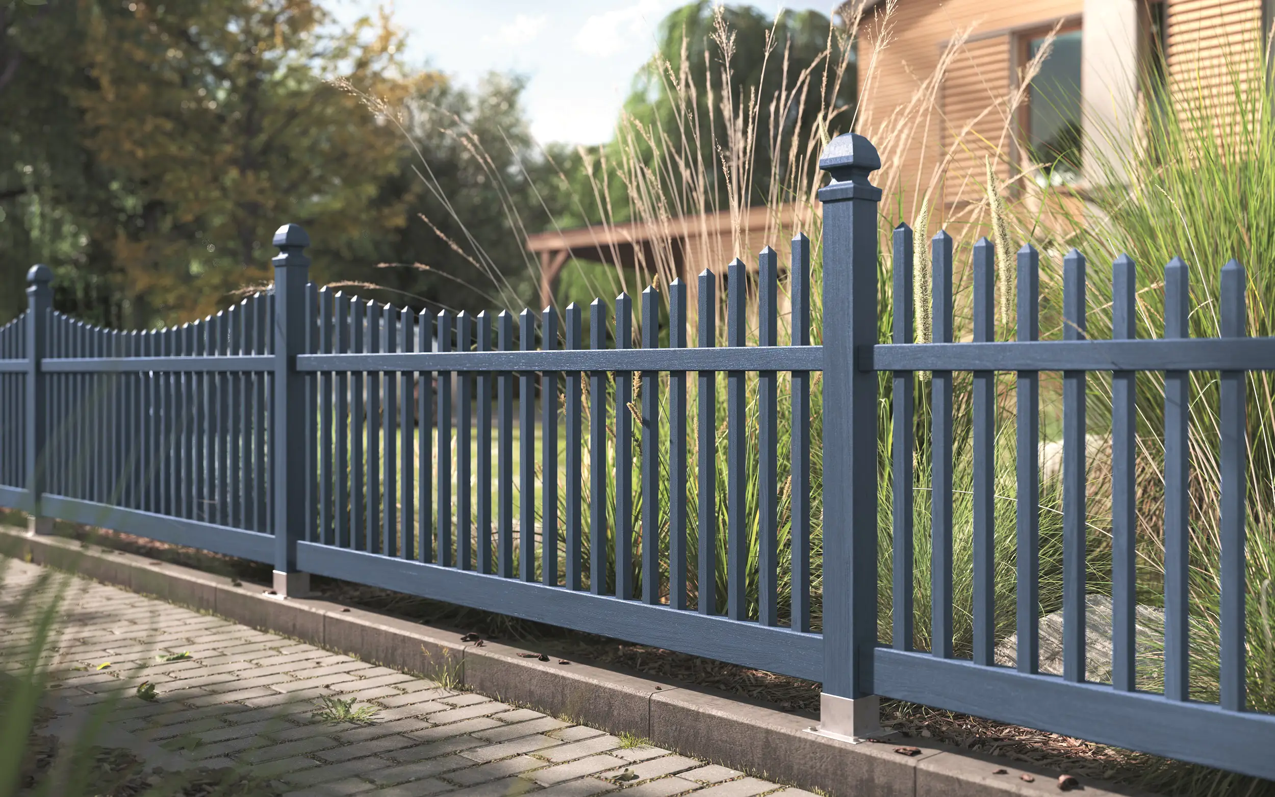 Alpina Wetterschutzfarbe deckend 0,75 L friesenblau