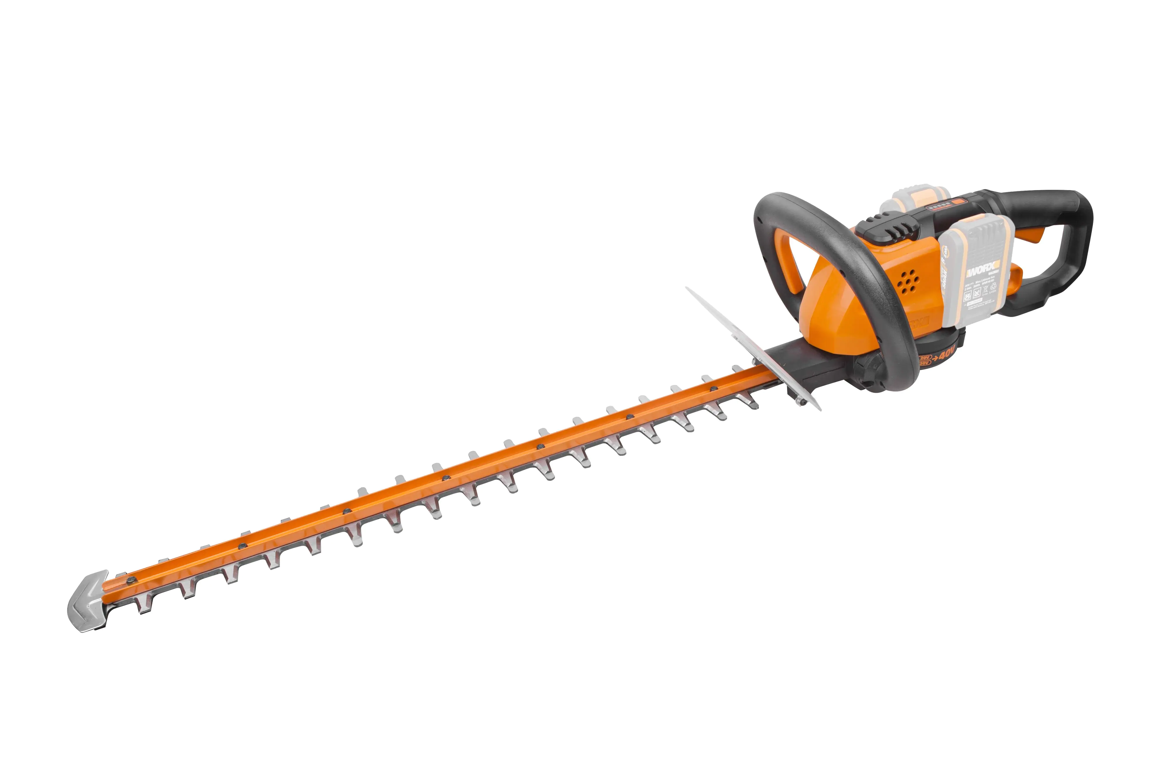WORX Akku Heckenschere WG284E.9 40 V (2 x 20V) 60 cm Schnittlänge