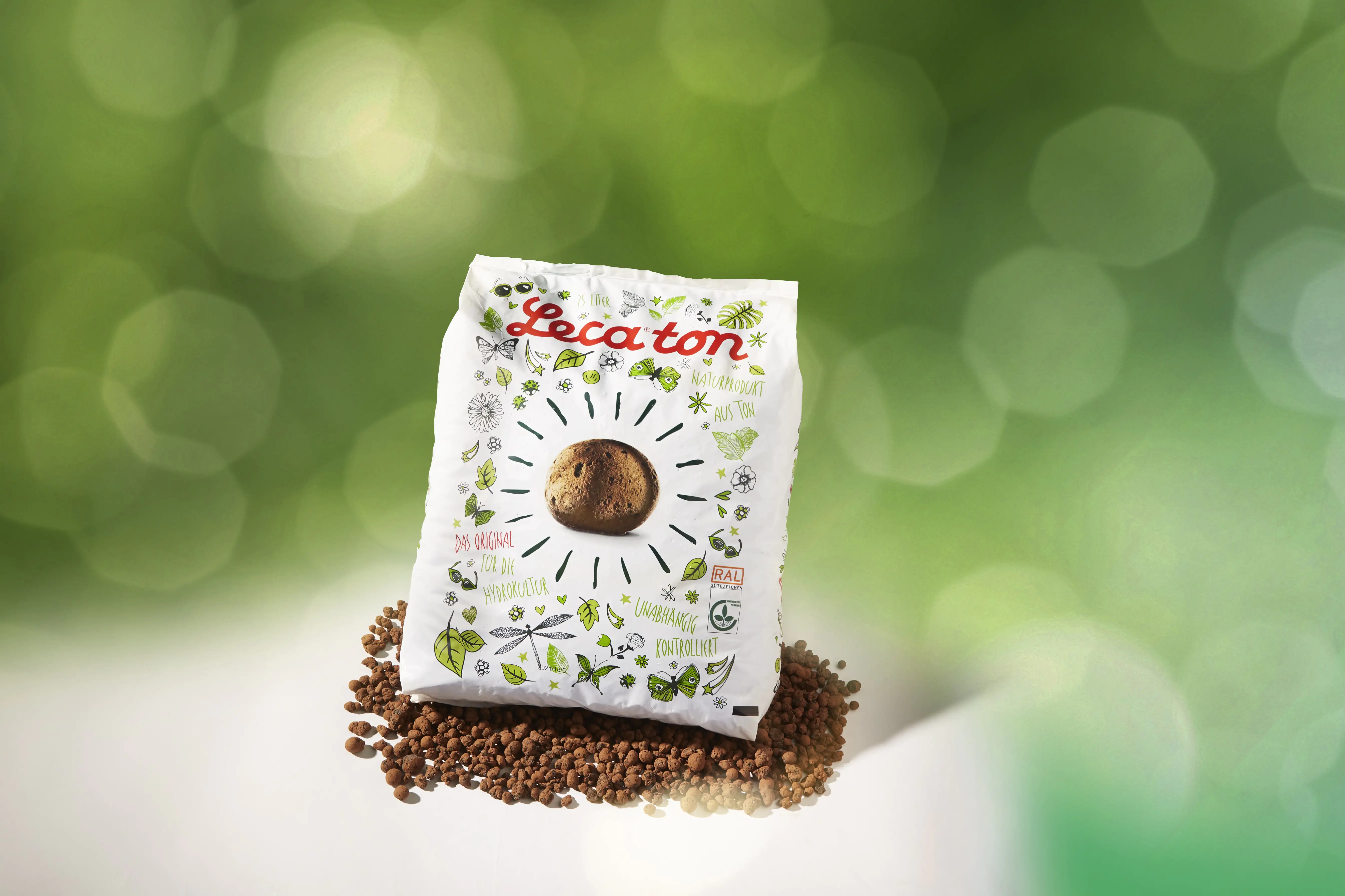 Lecaton Blähton 25 l 8-16 mm, Tongranulat zur Drainage