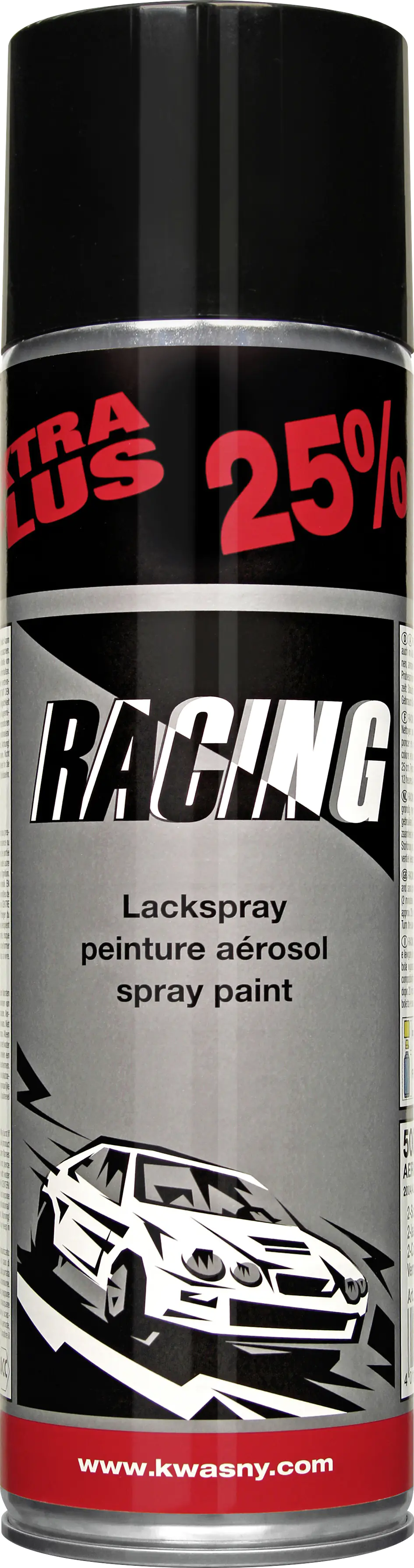 Auto-K Racing Lackspray schwarz glanz Aktionsgröße 500ml Auto-K Racing Lackspray schwarz glanz Aktionsgröße 500ml
