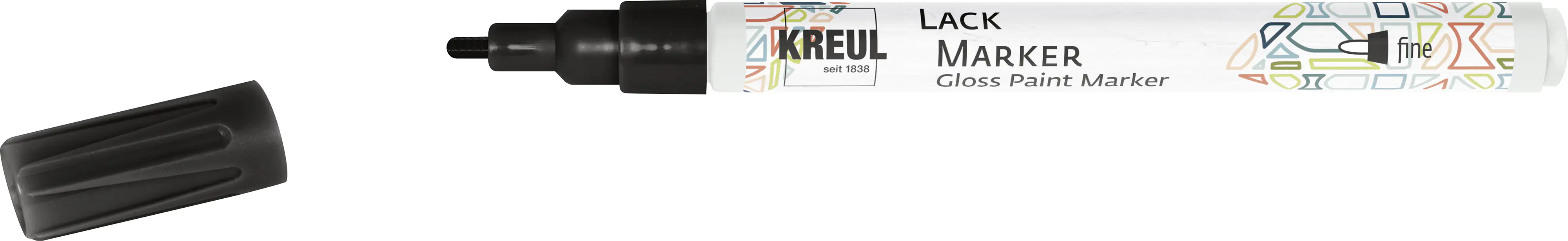 Kreul Lack Marker fine schwarz 1 - 2 mm Kreul Lack Marker fine schwarz 1 - 2 mm