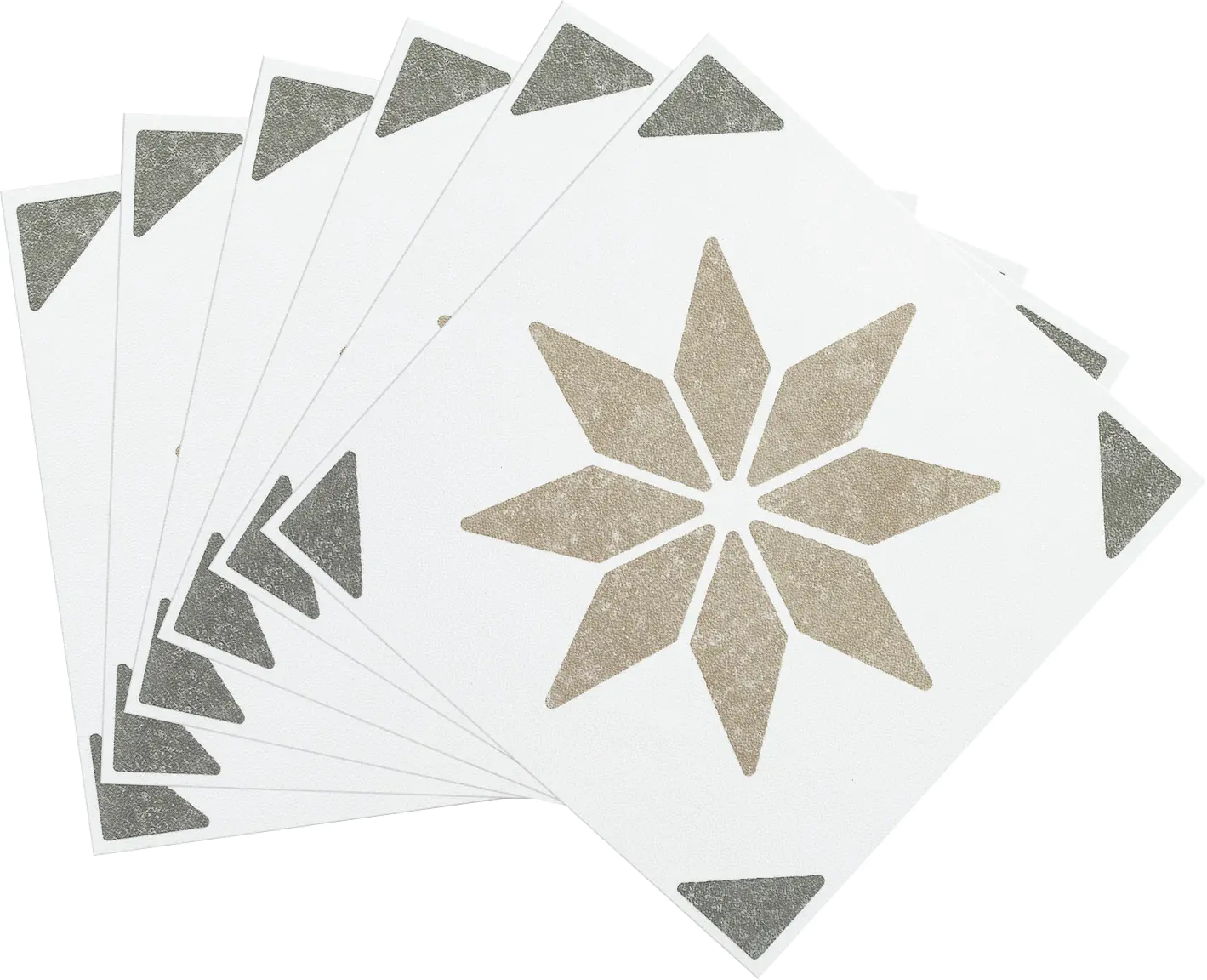 D-c-fix Wandfliesen selbstklebend Alia olive 6er Set 15 x 15 cm