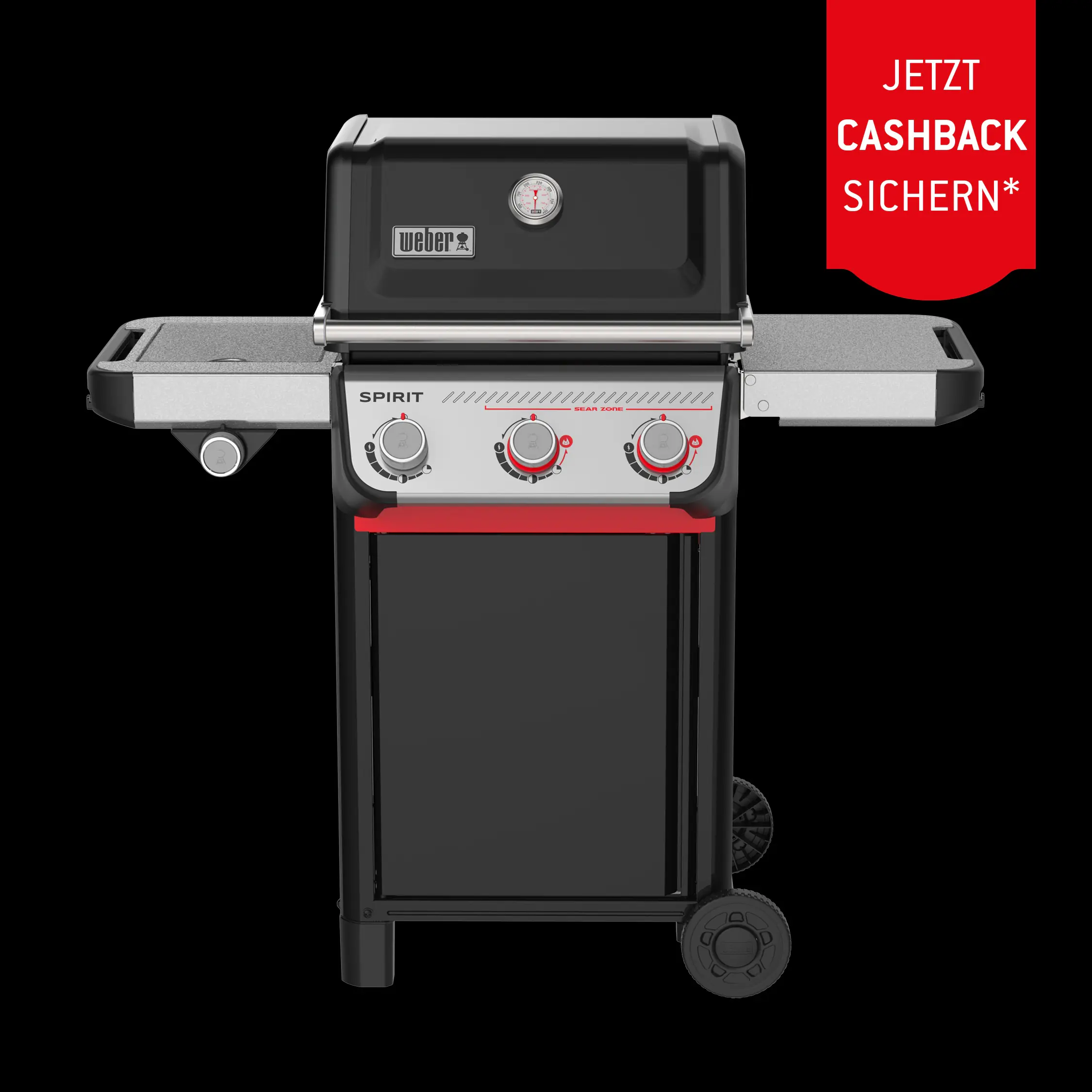 Weber Gasgrill  Spirit E-335, Grillfläche: 52 x 44 cm