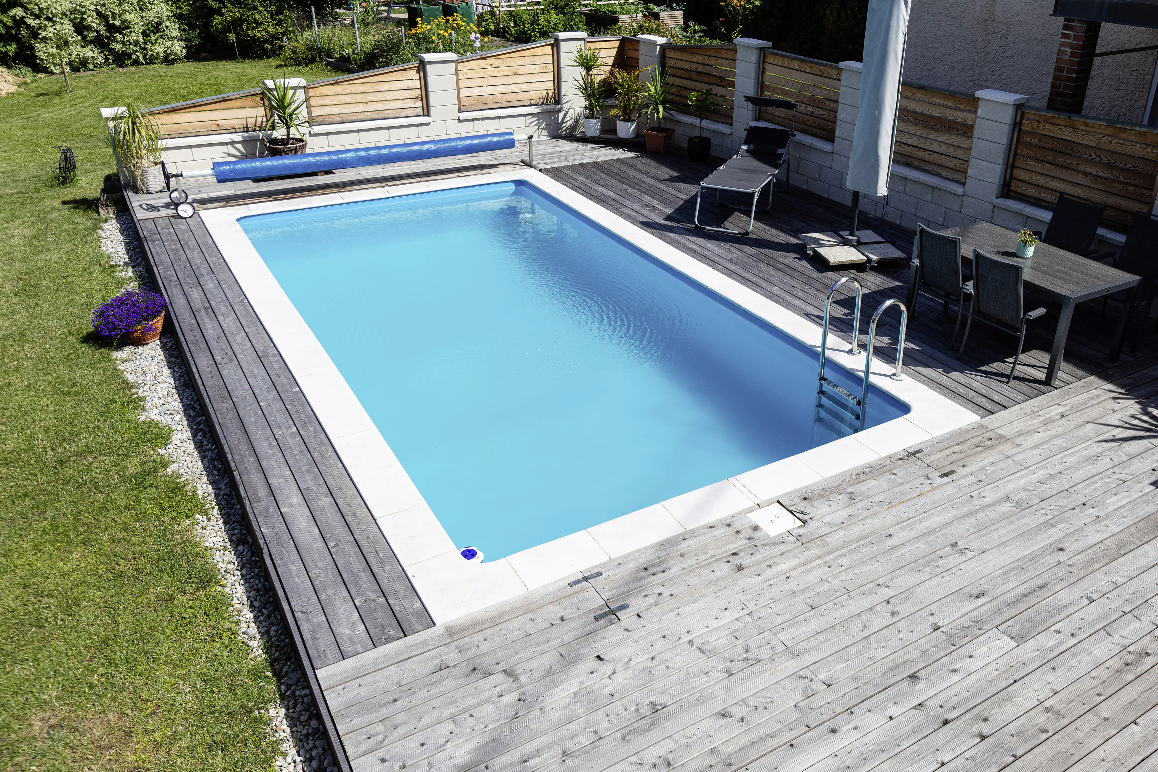 Steinbach Pool-Komplettset Bausatz Classic 2 700 x 350 x 145 cm