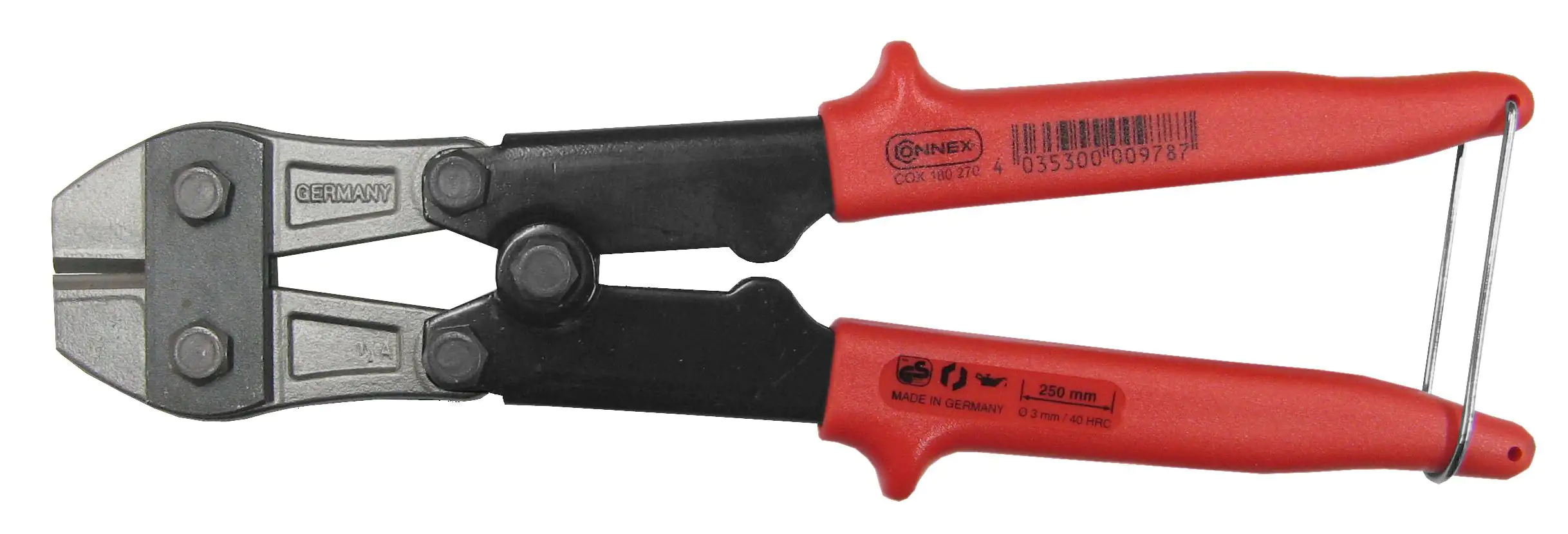 Taschenbolzenschneider 250 mm DIN ISO 5743