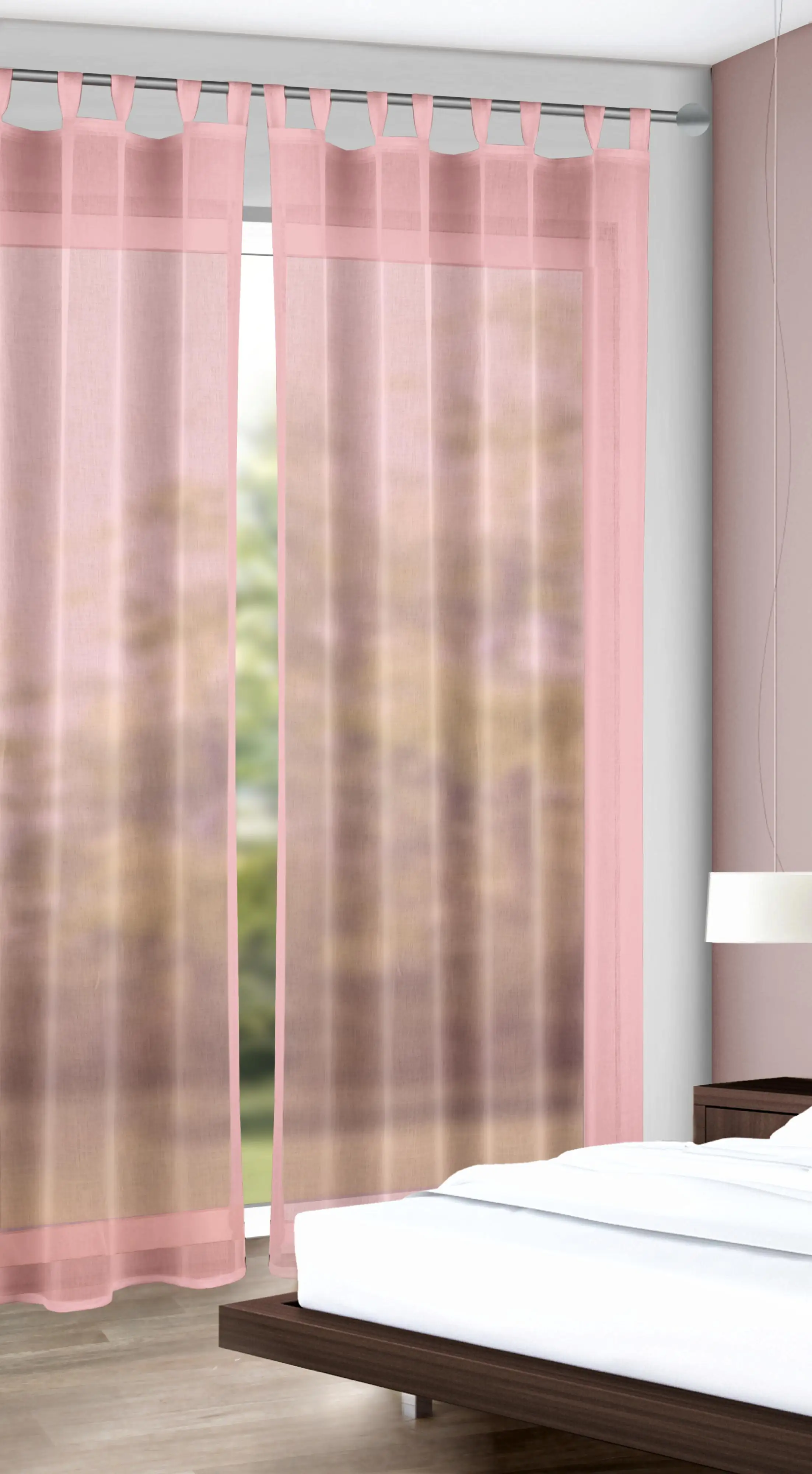 Neusser Collection Schlaufenschal mit Gardinenband Gritta 135x245 cm