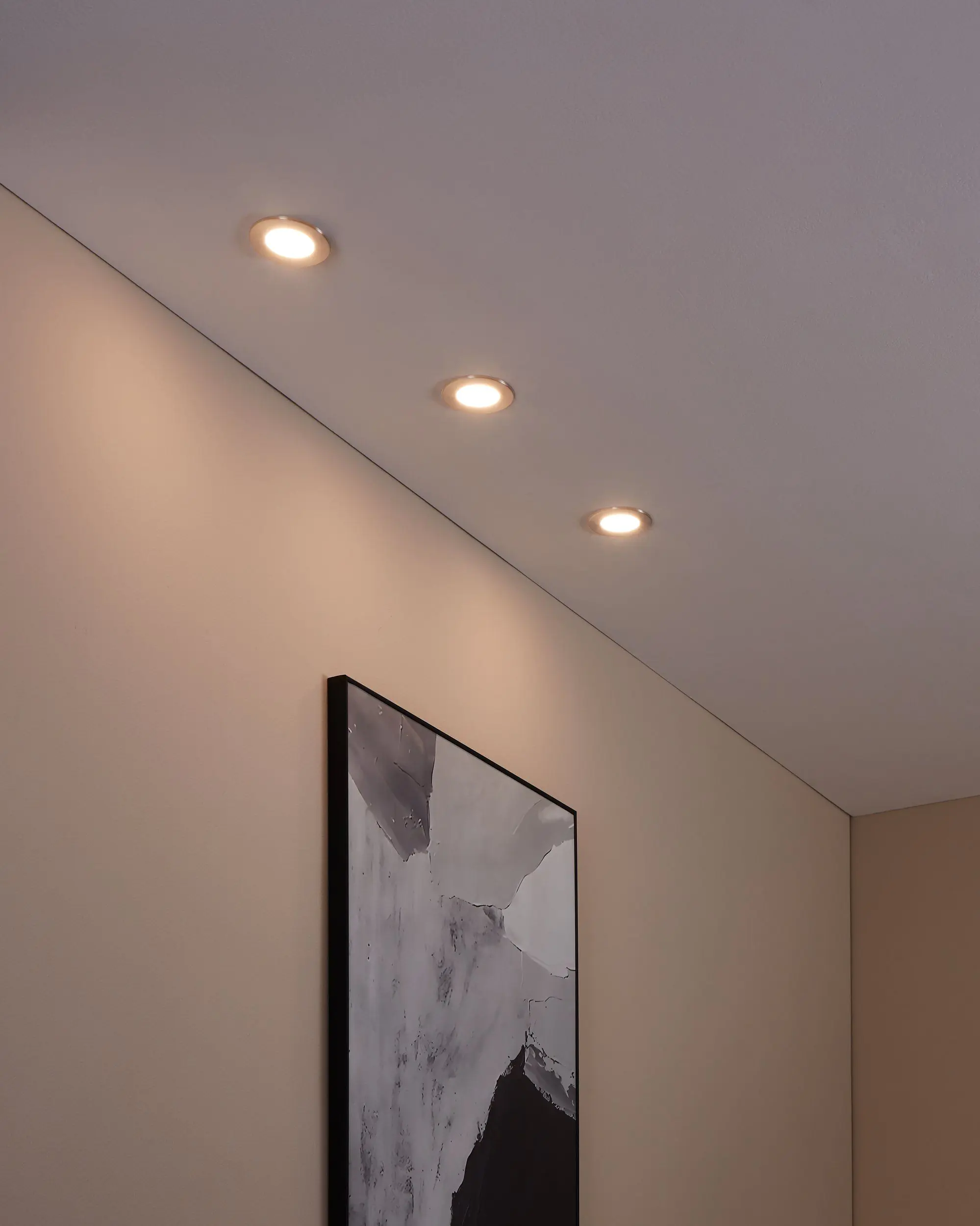 Eglo Connect 3er Set LED Einbauleuchte Fueva-Z Ø 8,5 cm dimmbar Smart Home Eglo Connect 3er Set LED Einbauleuchte Fueva-Z Ø 8,5 cm dimmbar Smart Home
