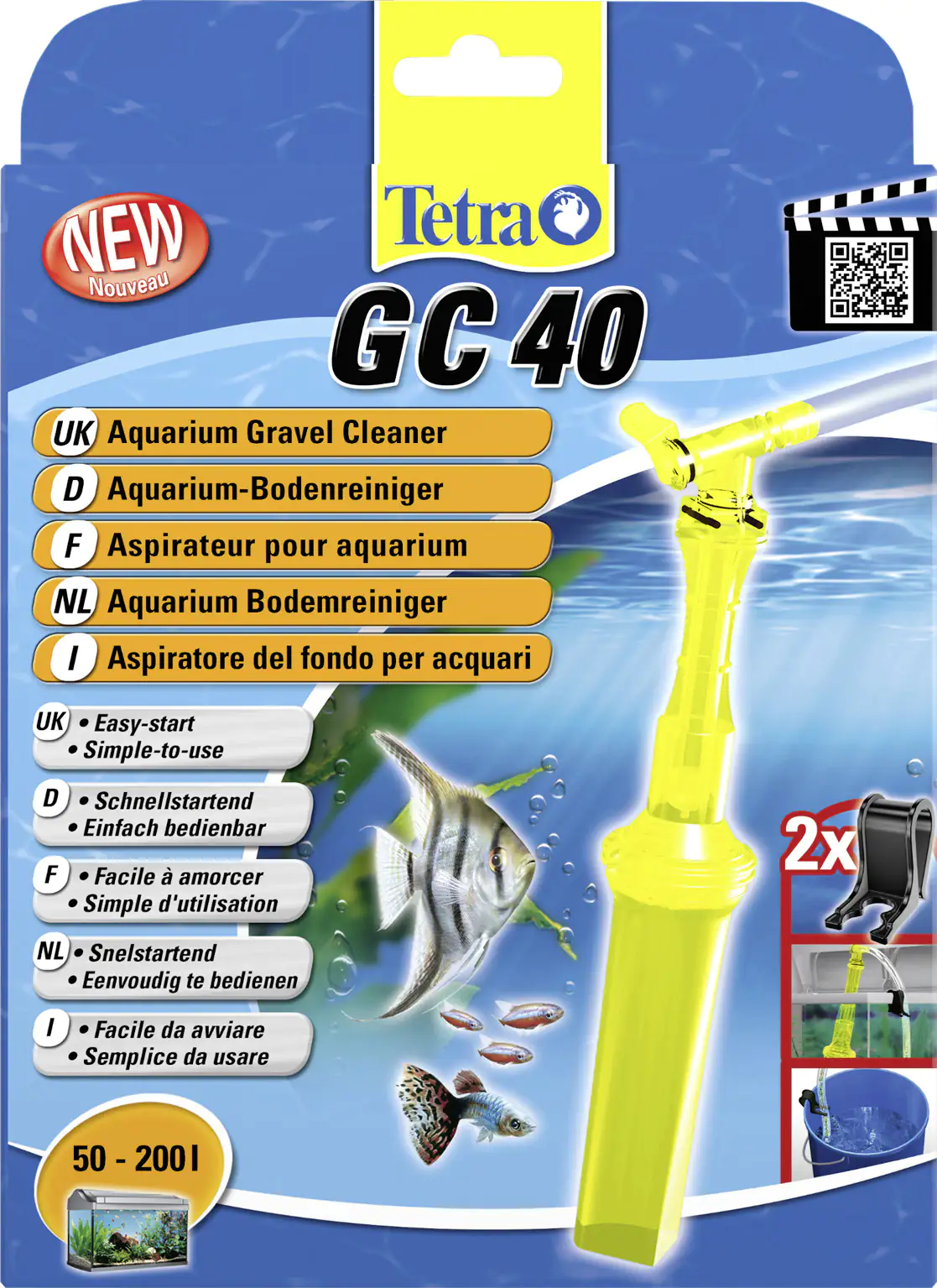 Tetratec Aquarien-Bodenreiniger GC 40