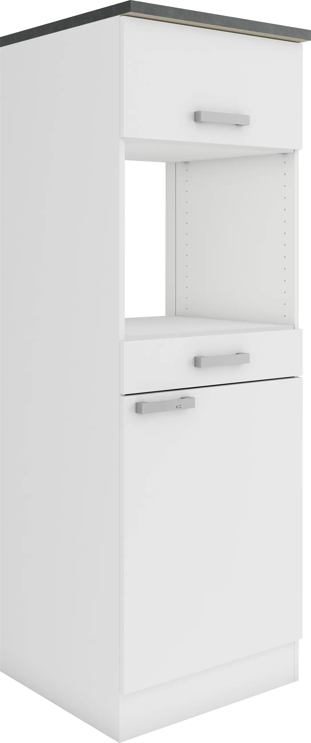 Optifit Midischrank Oslo 214 weiß 60 cm