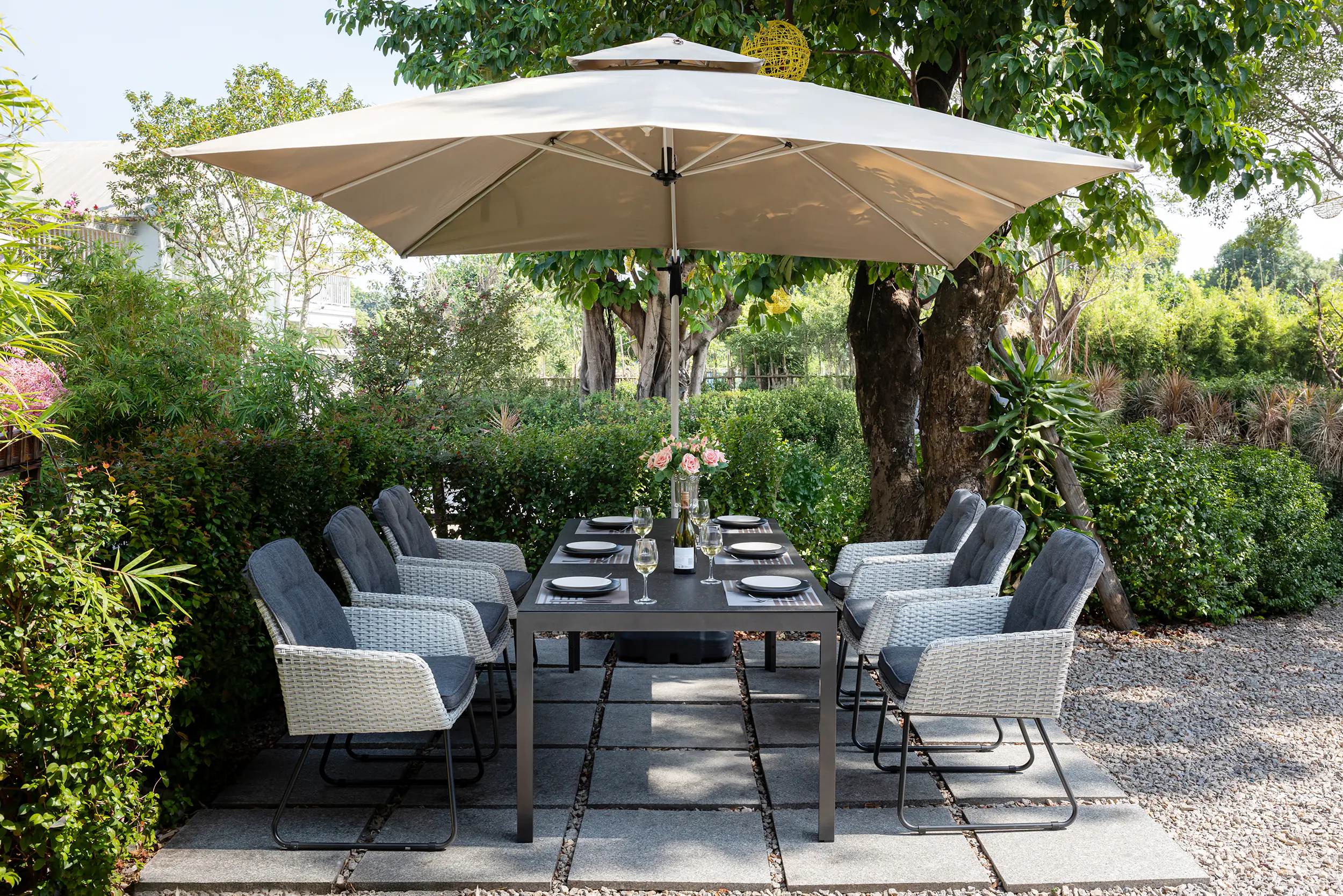 Primaster Garten-Essgruppe Belano 6 Personen Primaster Garten-Essgruppe Belano 6 Personen