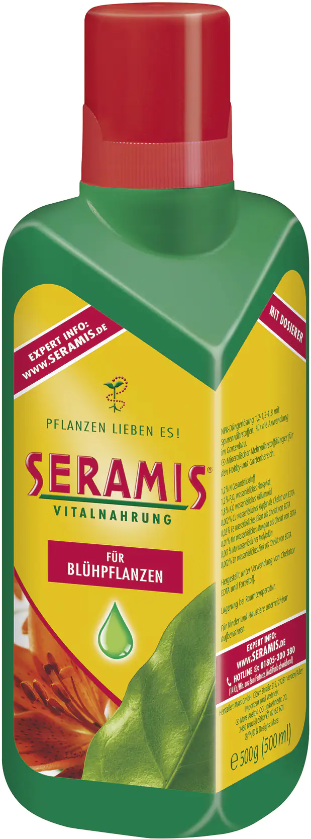Seramis Vitalnahrung für Blühpflanzen 500 ml