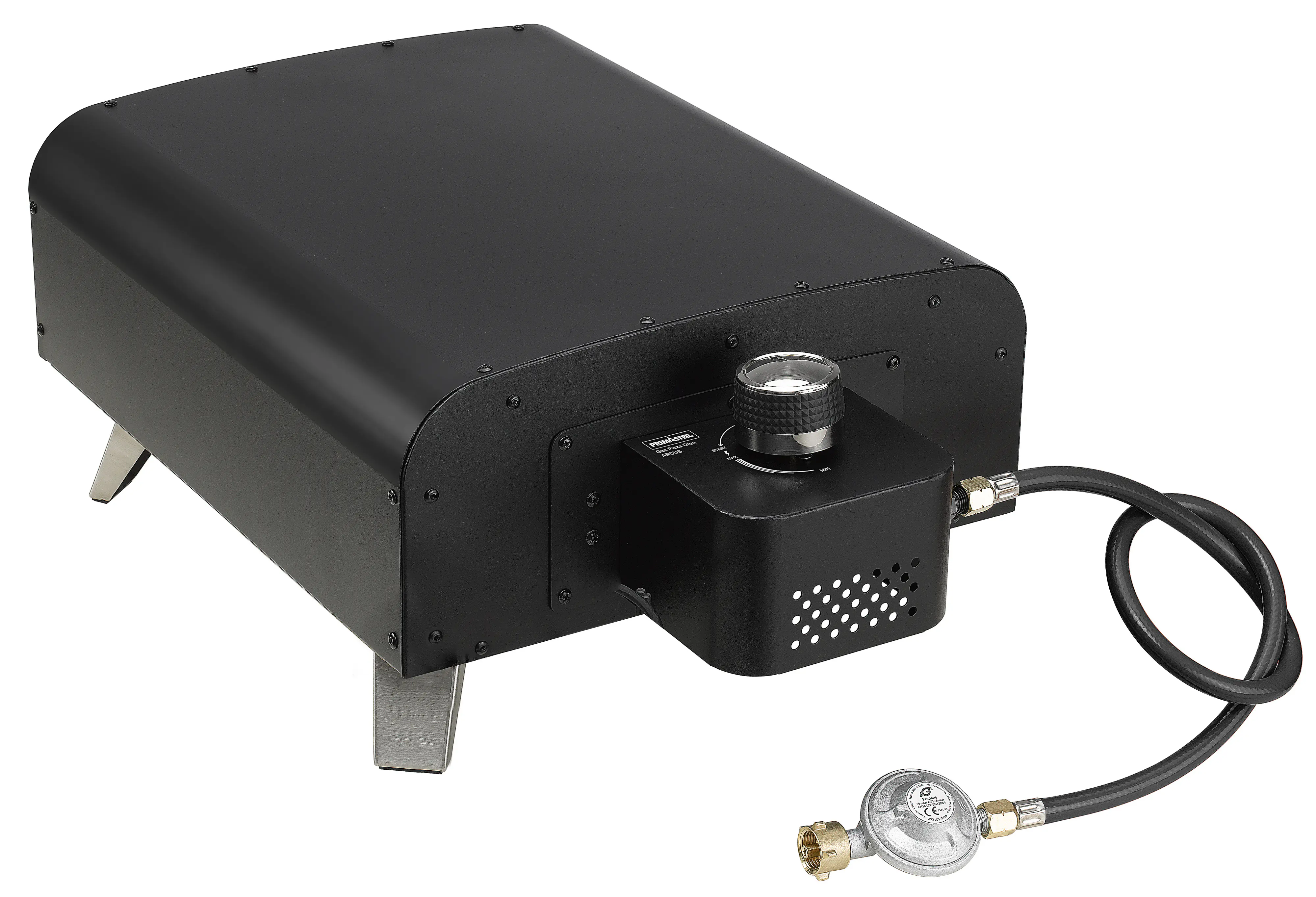 Primaster Gas-Pizzaofen Arcus 1 Brenner mit Pizzastein 62 x 39 cm