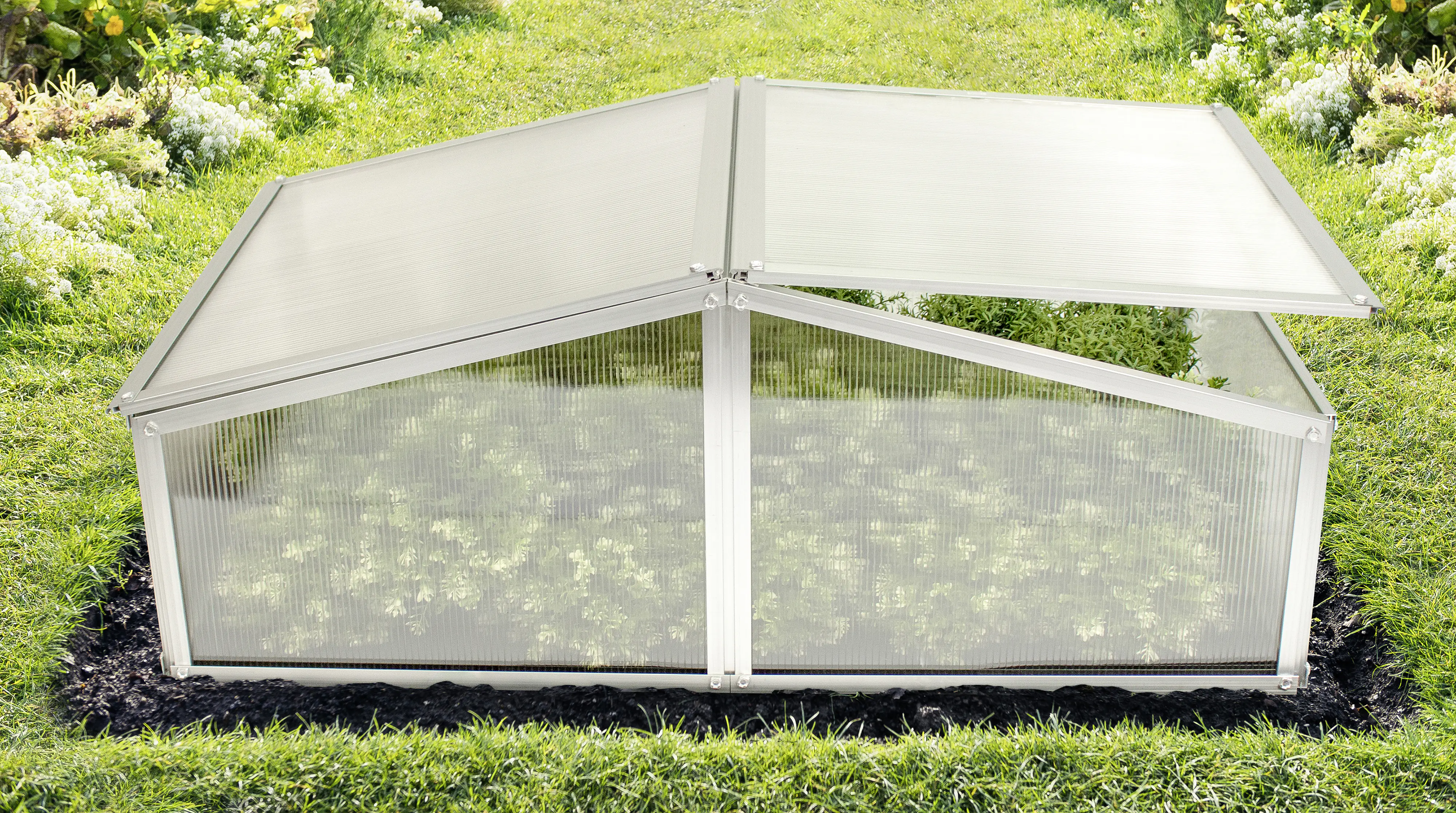 Vitavia Frühbeet Gaia XS 100 x 60 cm inkl. 2 Dachfenstern Vitavia Frühbeet Gaia XS 100 x 60 cm inkl. 2 Dachfenstern