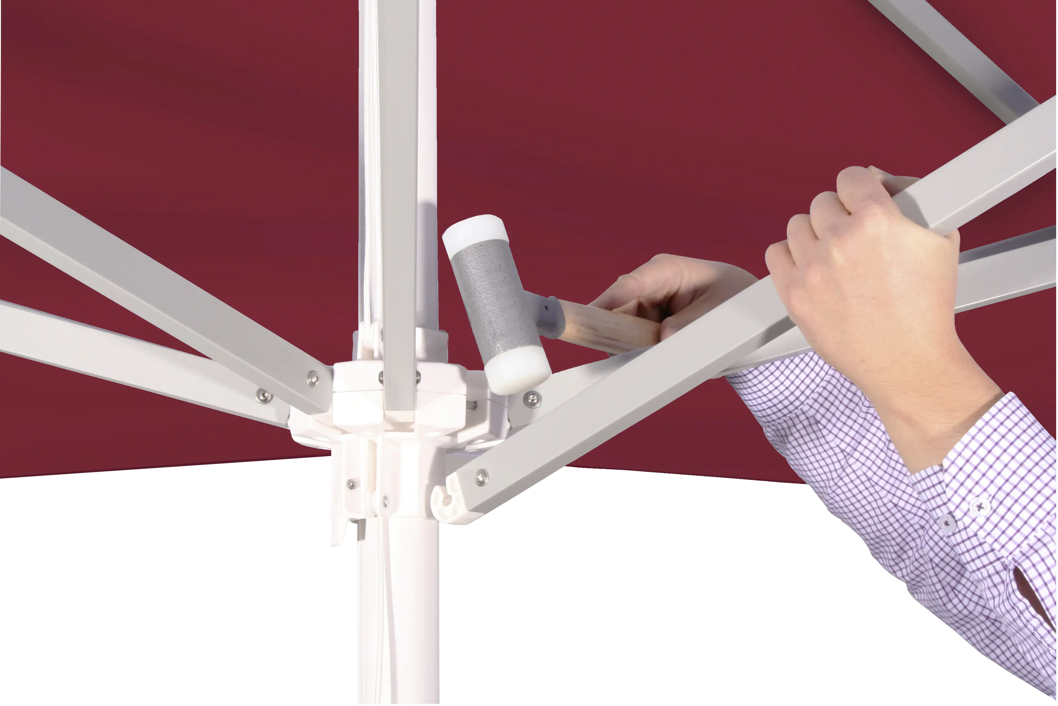 Schneider Sonnenschirm Jumbo bordeaux Ø 300 cm