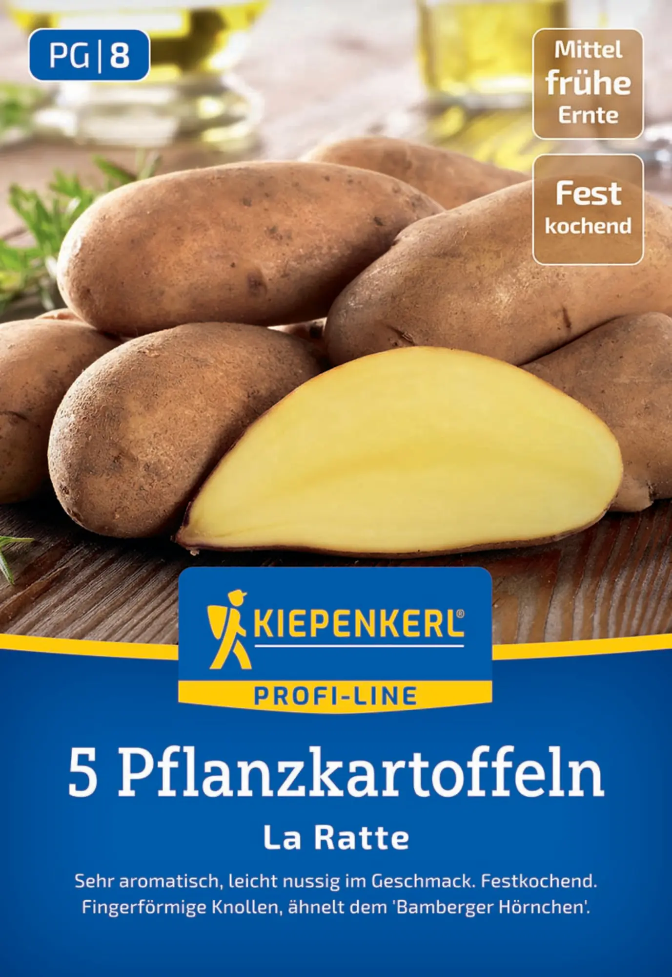 Kiepenkerl Pflanzkartoffel Ratte 5 Stück