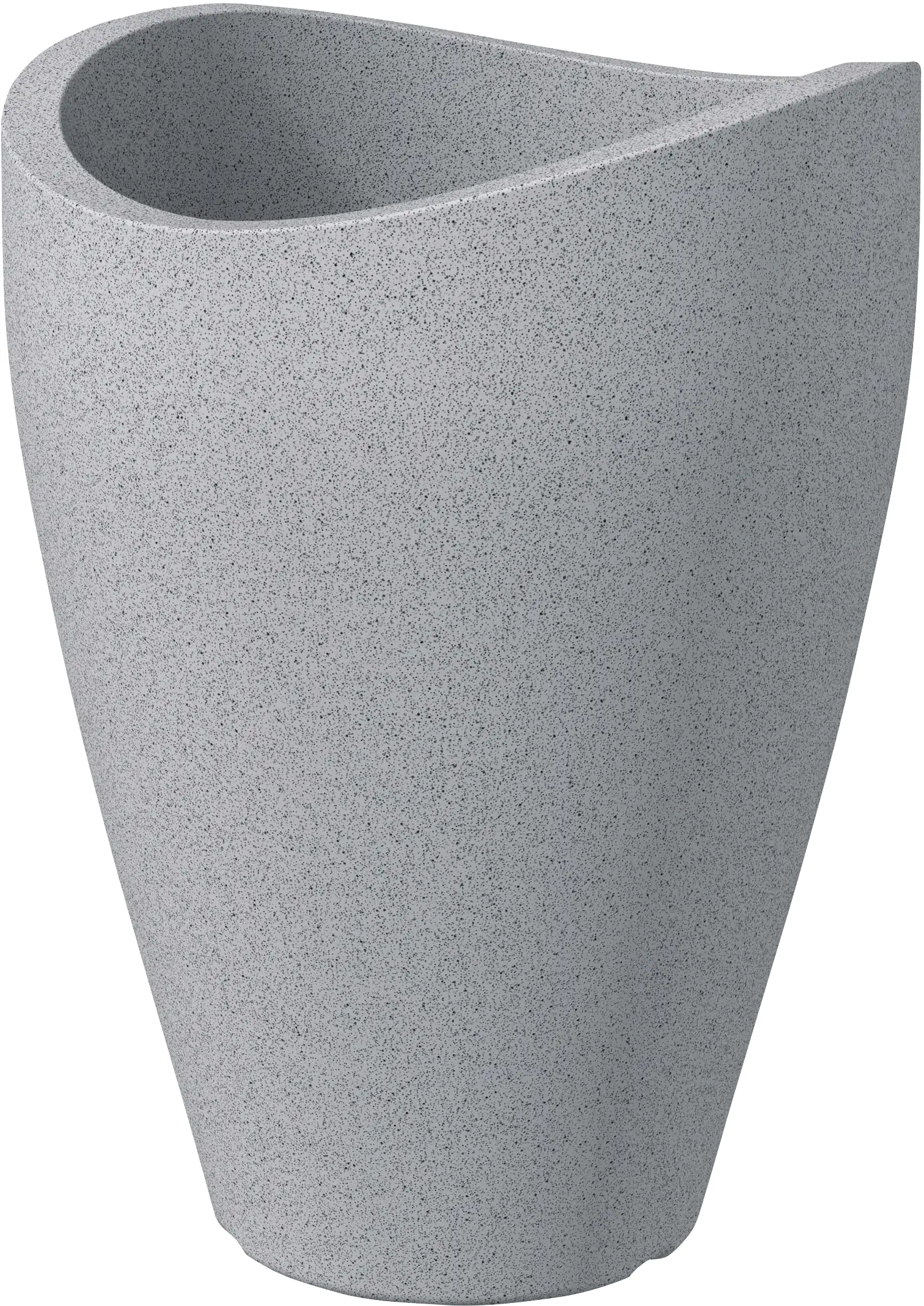 Scheurich Pflanzgefäß Wave Globe High Serie 254 granit grau 40 cm Scheurich Pflanzgefäß Wave Globe High Serie 254 granit grau 40 cm