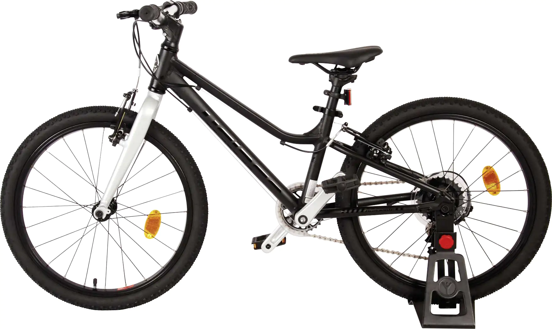 Volare Kinderfahrrad Dynamic 20 Zoll 7-Gang RH 27cm schwarz matt