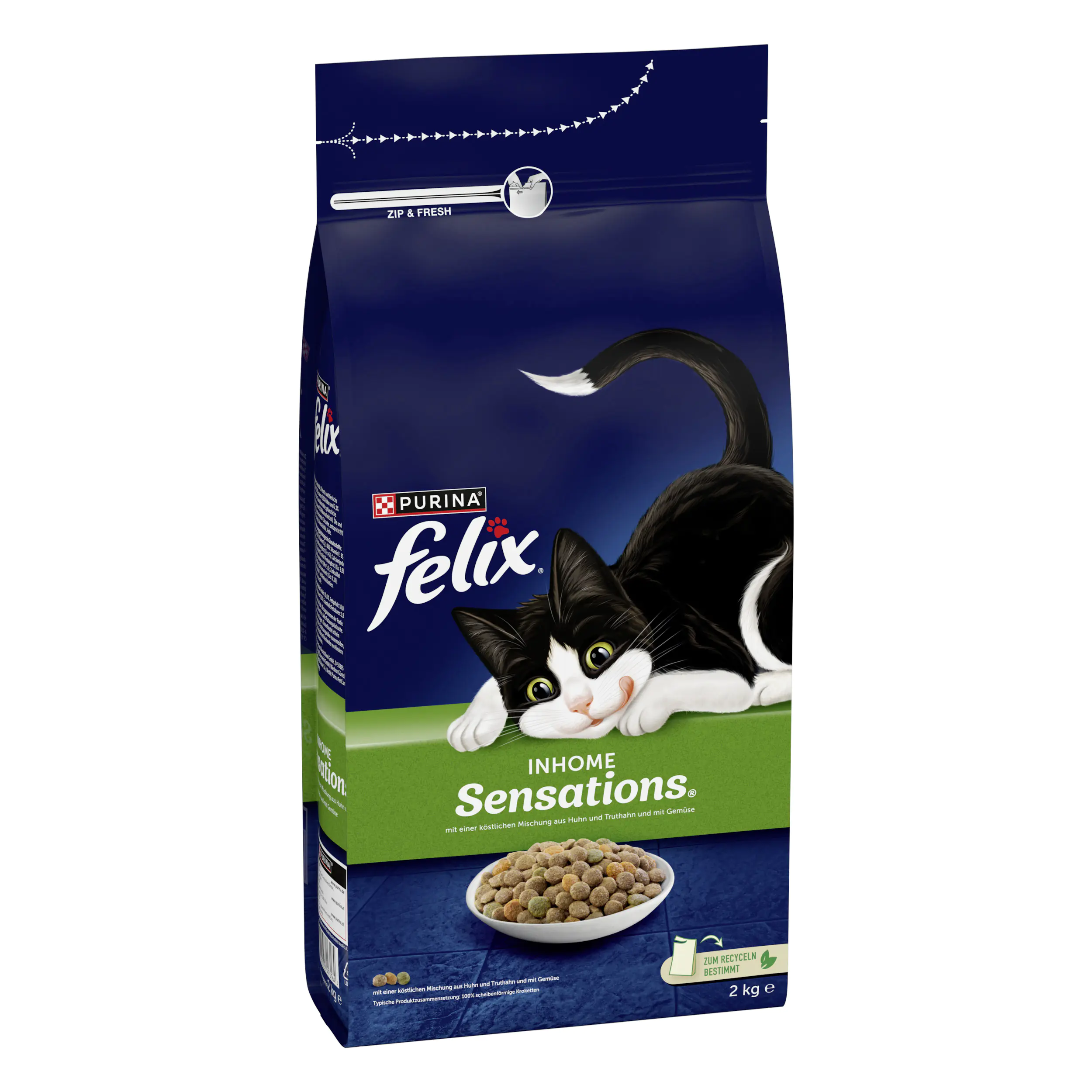 Felix Inhome Sensations mit Huhn und Gemüse 2 kg Felix Inhome Sensations mit Huhn und Gemüse 2 kg