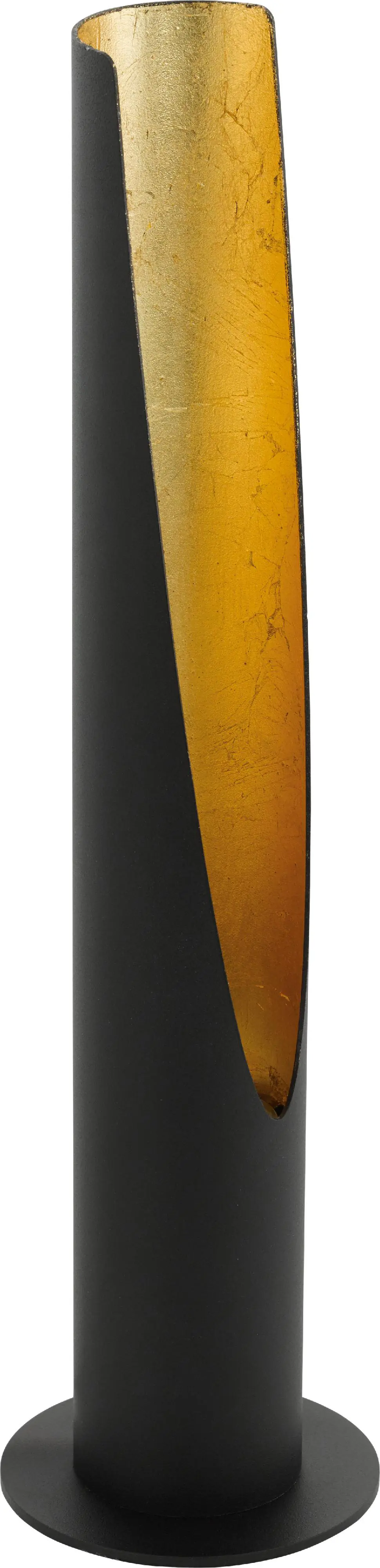 Eglo Tischleuchte Barbotto 39,5 x 6 cm GU10, schwarz-gold