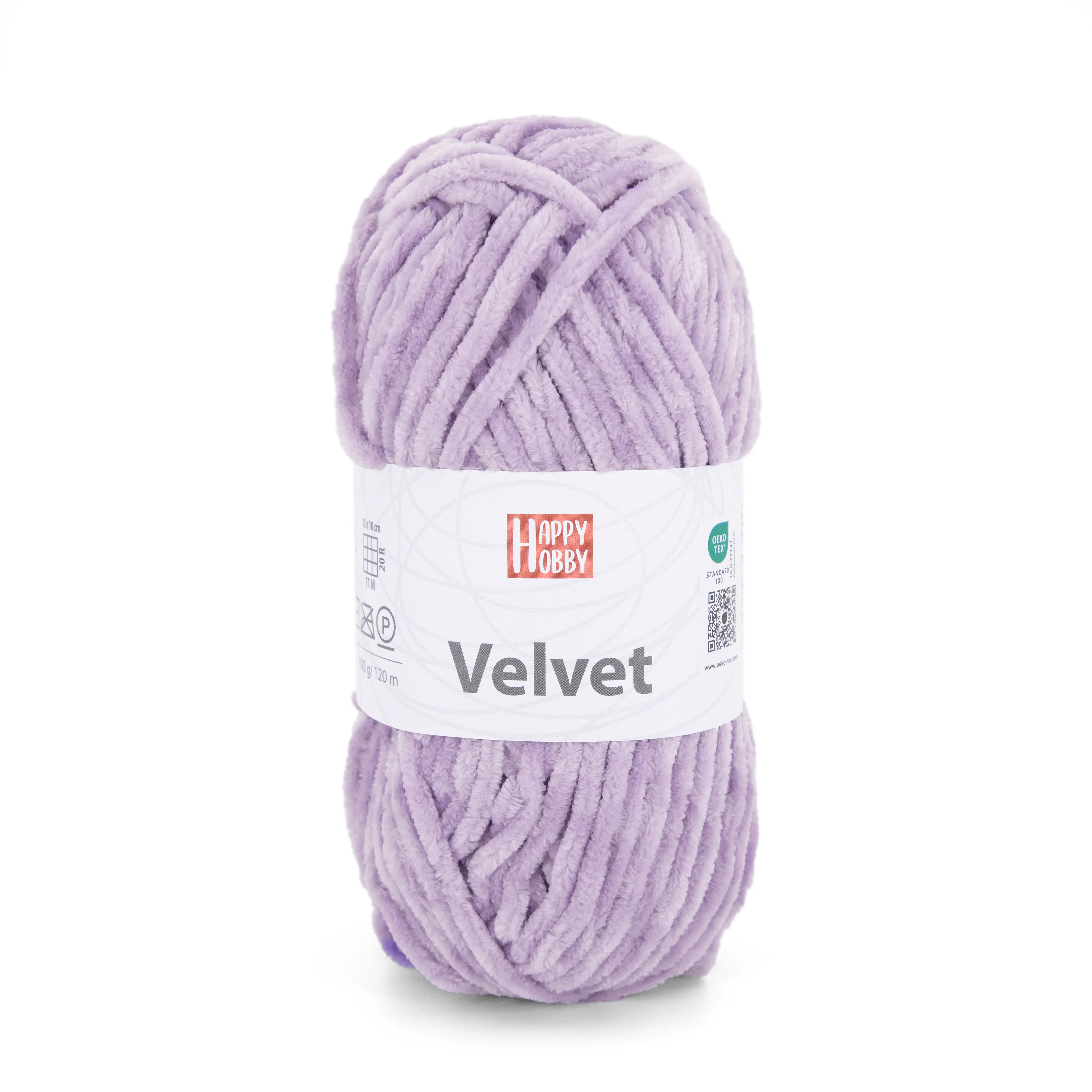 Happy Hobby Wolle Velvet 100 g lila