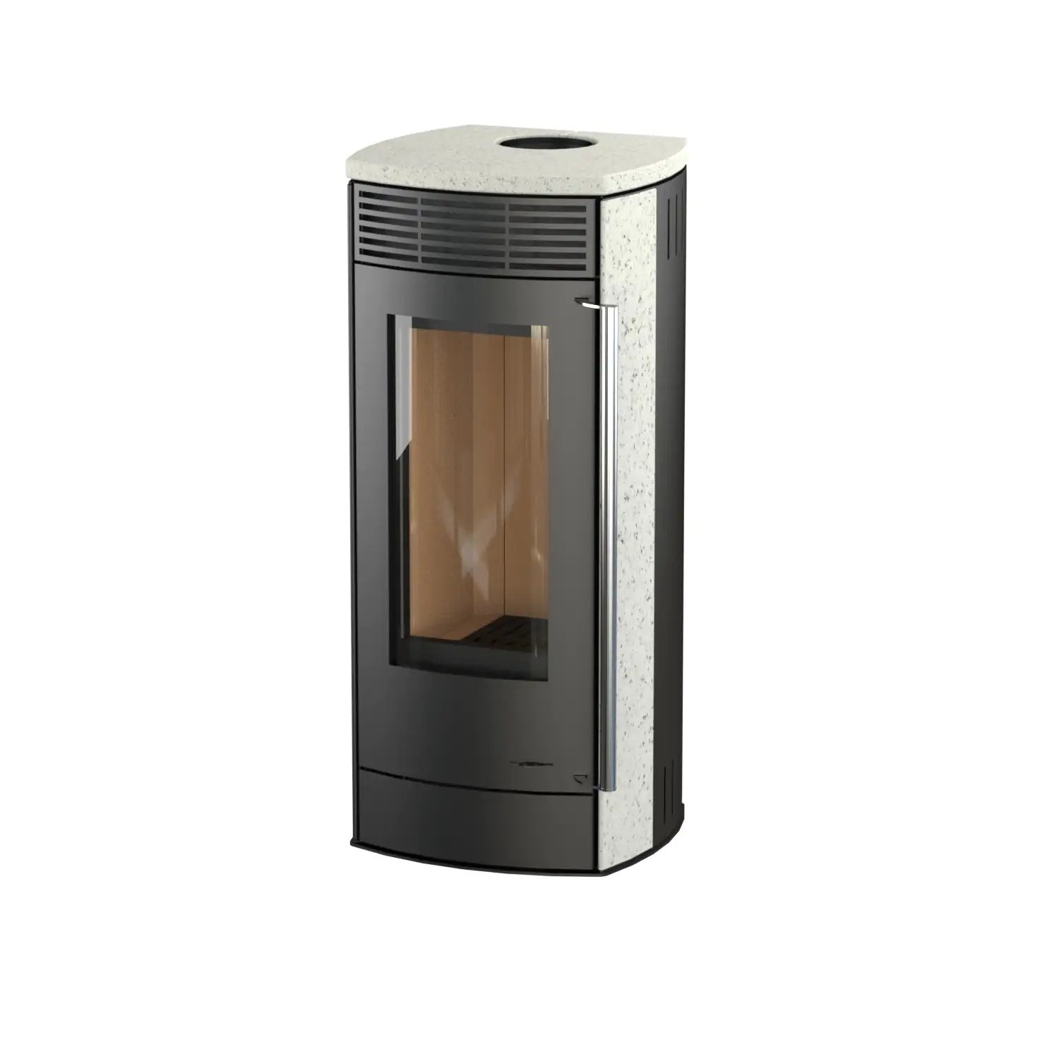 Thermia Kaminofen Alpha Limestone schwarz 6 kW Thermia Kaminofen Alpha Limestone schwarz 6 kW