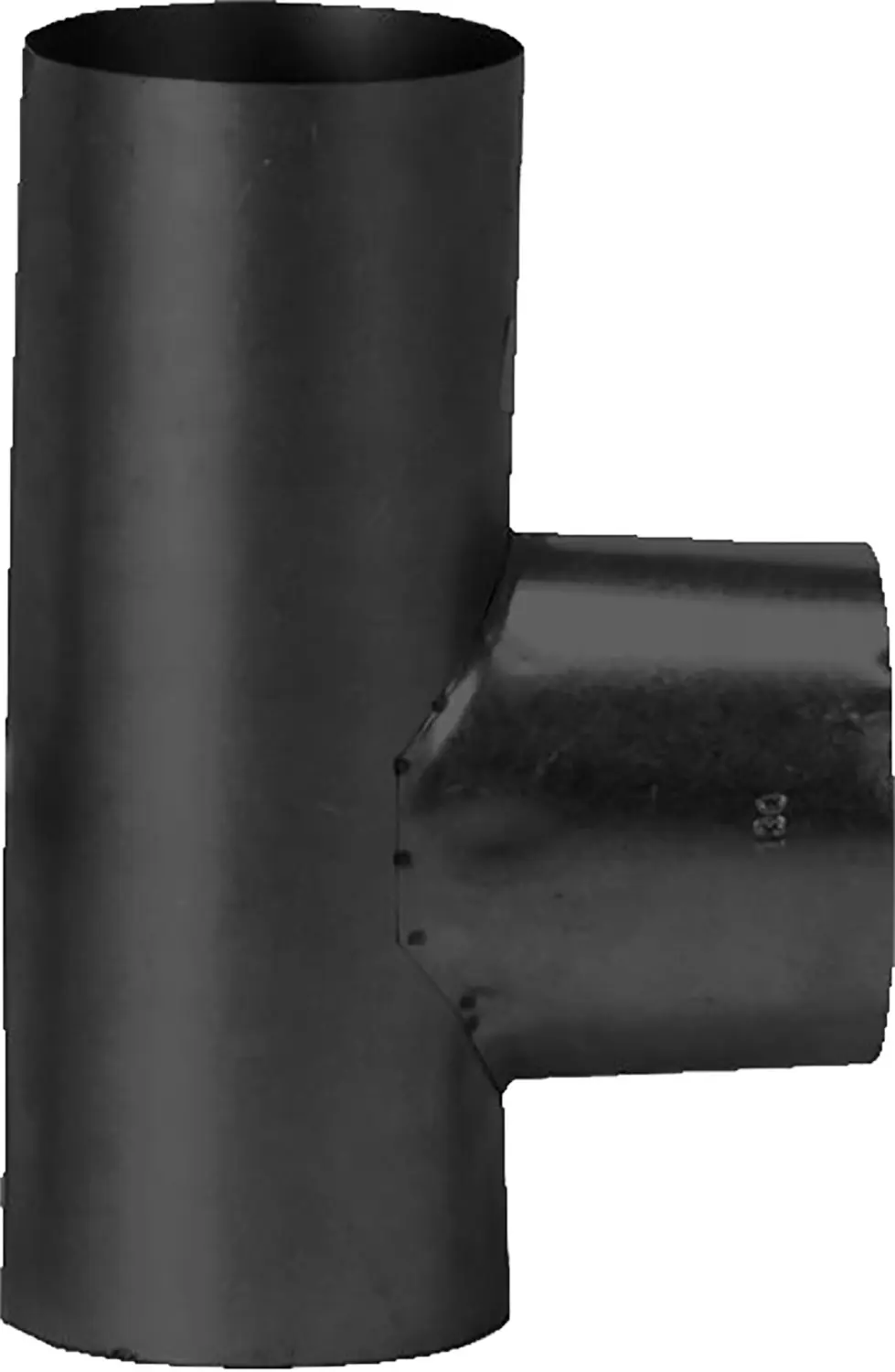 FireFix Ofenrohr Kapselknie Ø 120 mm, gebläut