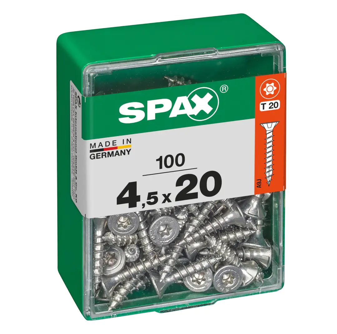 Spax Universalschrauben 4.5 x 20 mm TX 20 - 100 Stk.