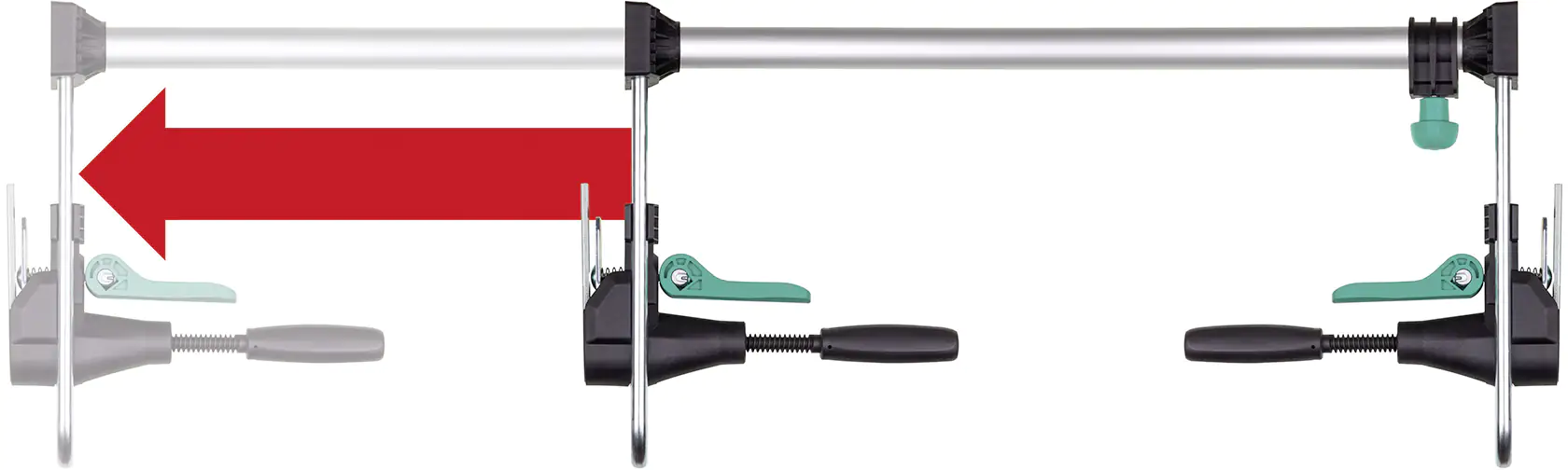 Wolfcraft Türfuttermontage-Set Pro 60 - 100 cm 8-teilig Wolfcraft Türfuttermontage-Set Pro 60 - 100 cm 8-teilig