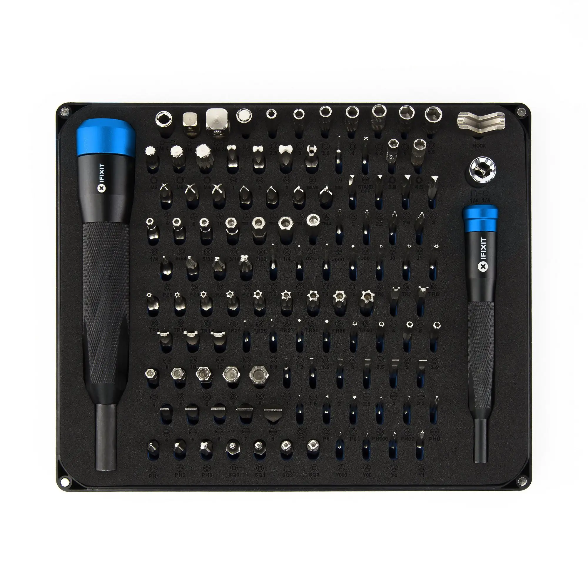 iFixit Präzisions Bit-Set Manta Driver Kit 112 Bits, 4 mm + 1/4" Driver