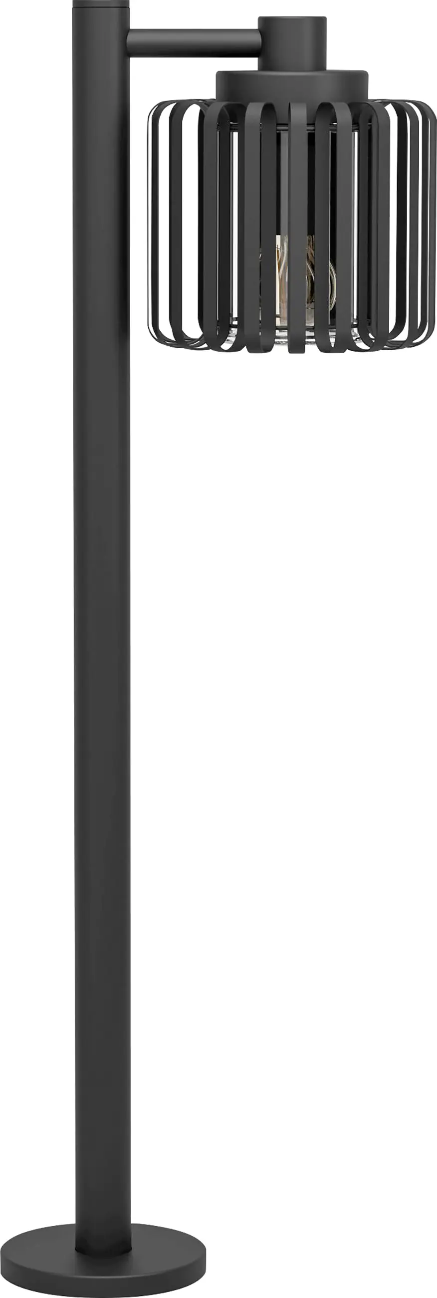 Eglo Außen-Stehleuchte Selinus schwarz 84,5 x 19 x 29 cm E27