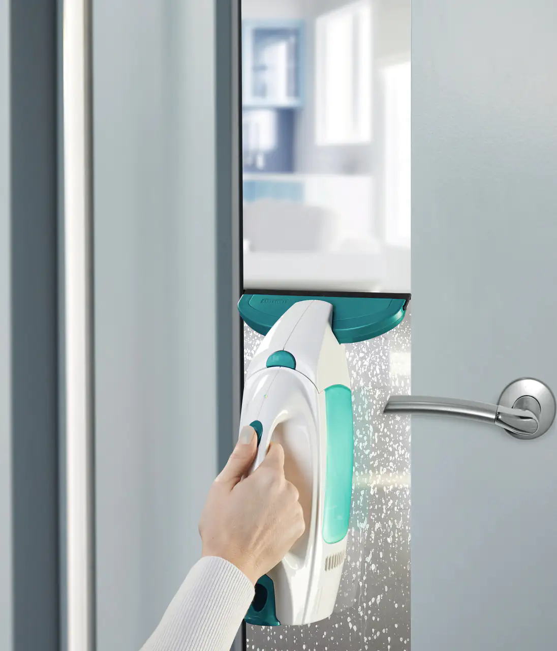 Leifheit Absaugdüse Dry&Clean für schmale Türen und Fenster