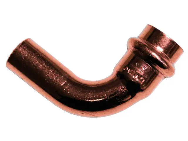 4035300904464 Cornat Press-Bogen 45° Kupfer, ø 15 mm