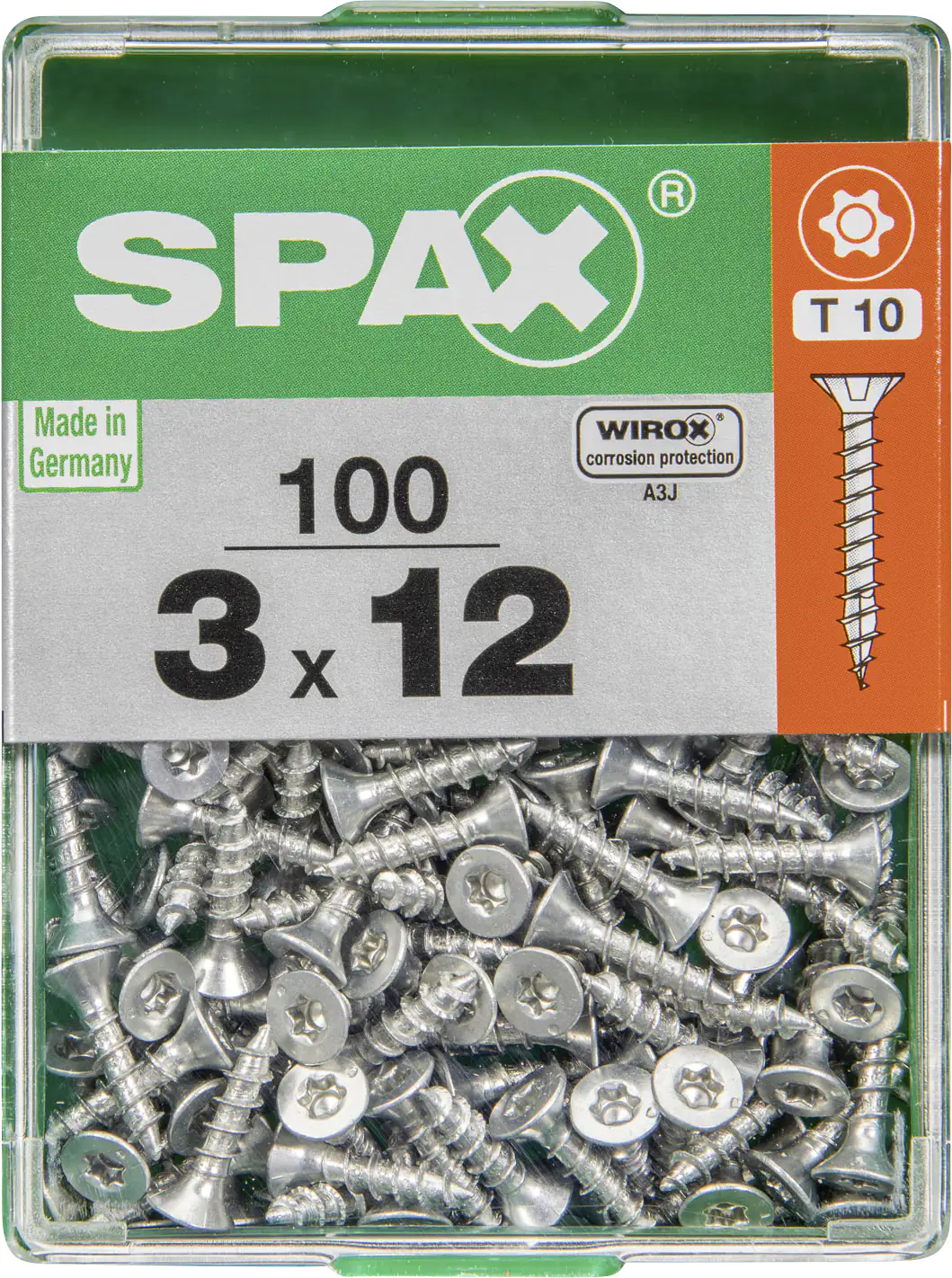 Spax Universalschrauben 3.0 x 12 mm TX 10 - 100 Stk.