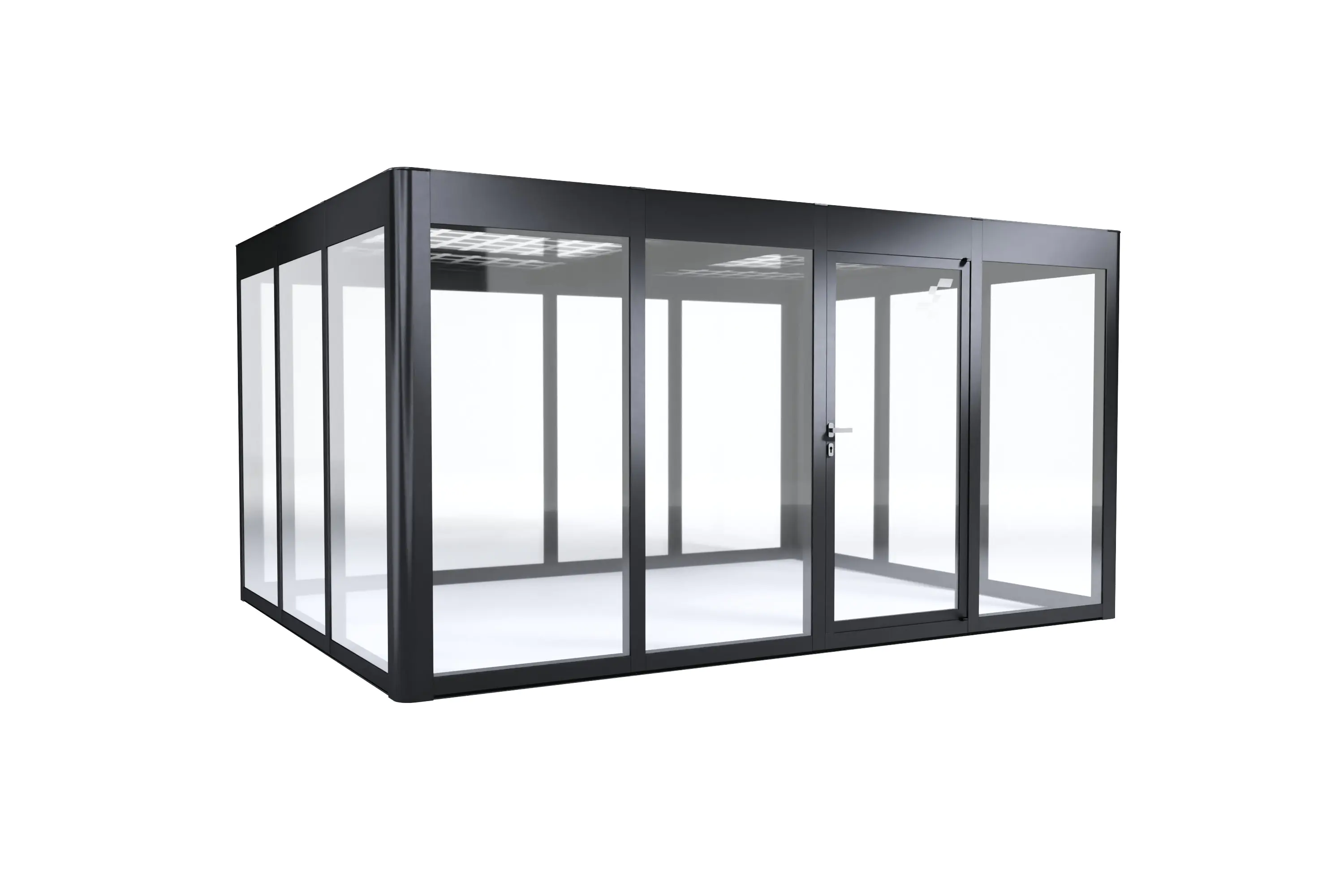 SunElements SunGarden Gartenhaus Energy 4.3 443 x 338 cm anthrazit-metallic