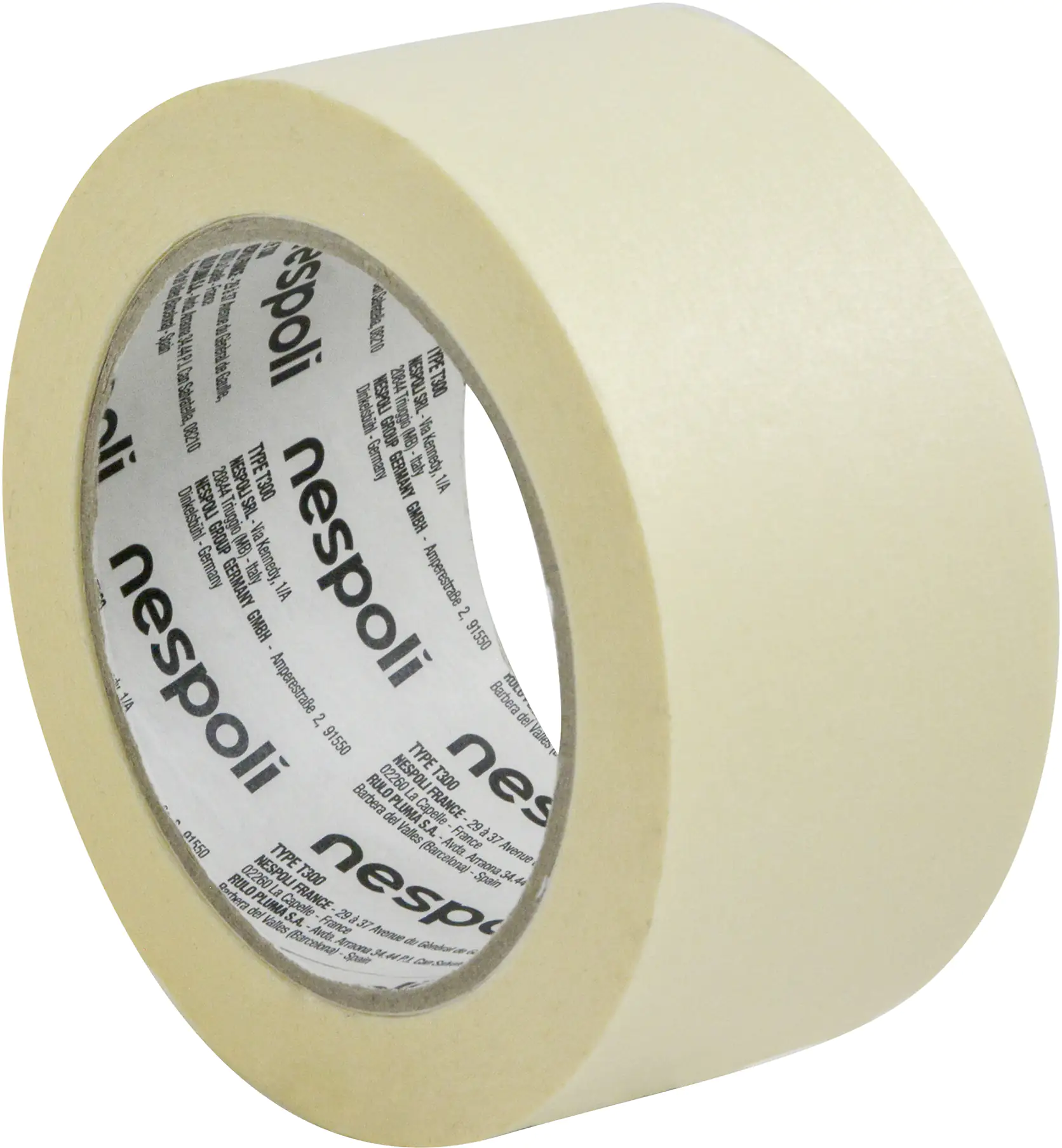 Flachkreppband 50 mm x 50 m hitzebeständig bis 80°