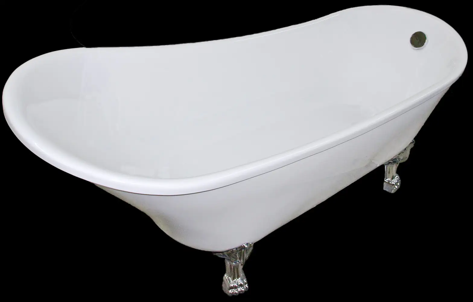 TrendLine Freistehende Badewanne Opera Nostalgie 175 x 74 x 76 cm weiß