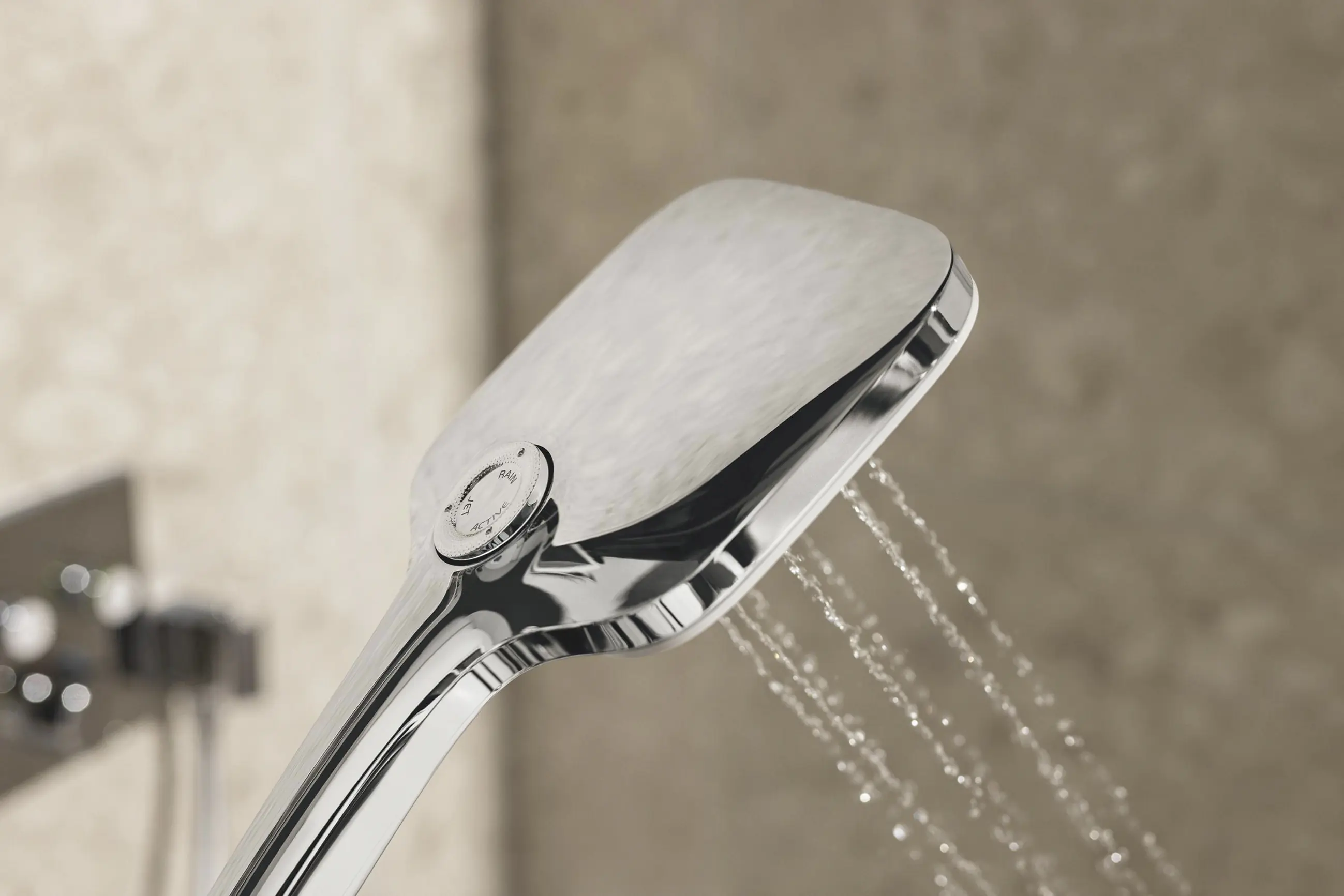 Grohe Vitalio SmartActive 130 Cube Handbrause chrom 3 Strahlarten Grohe Vitalio SmartActive 130 Cube Handbrause chrom 3 Strahlarten