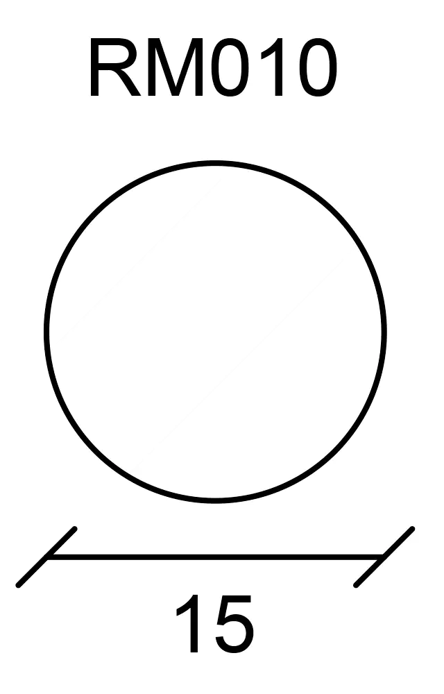 FN Neuhofer Rundstab 240 cm 10 x 10 mm Fichte/Kiefer