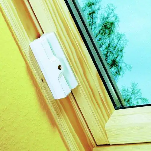 Abus Scharniersicherung abschließbar weiß