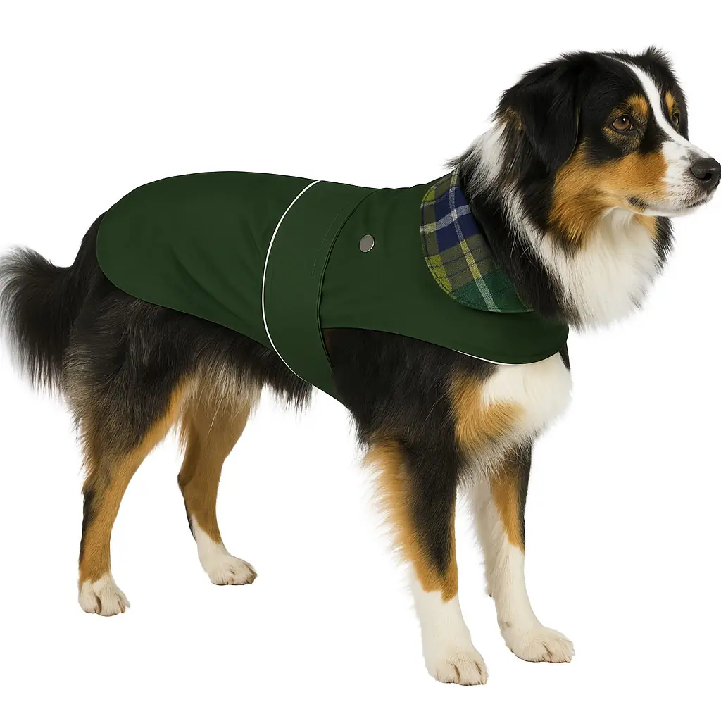 Nobby Hundemantel Sela dunkelgrün