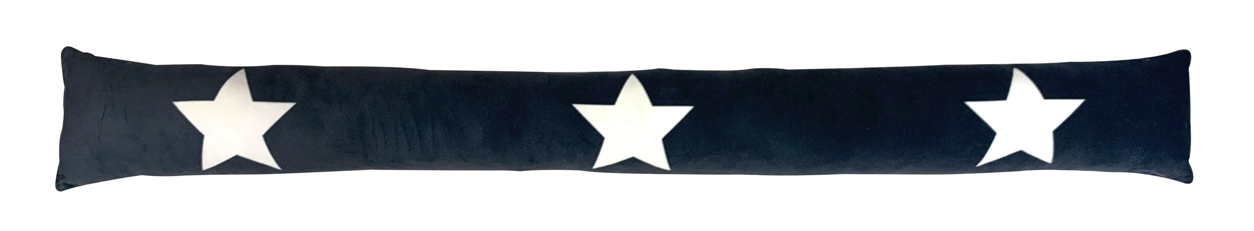 TrendLine Zugluftstopper Sterne dunkelgrau 92 x 10 cm