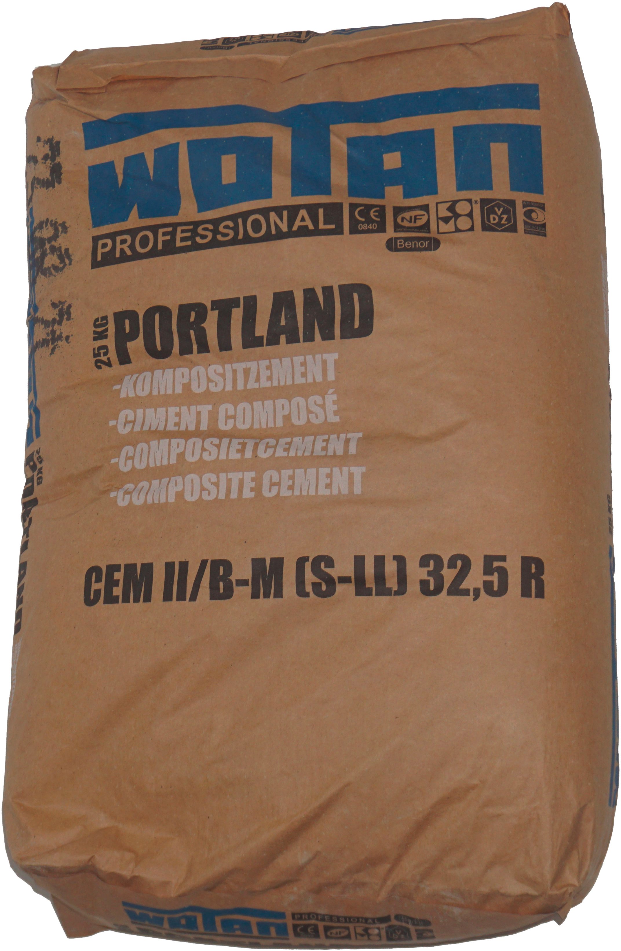 Zement CEM II grau, 25 kg