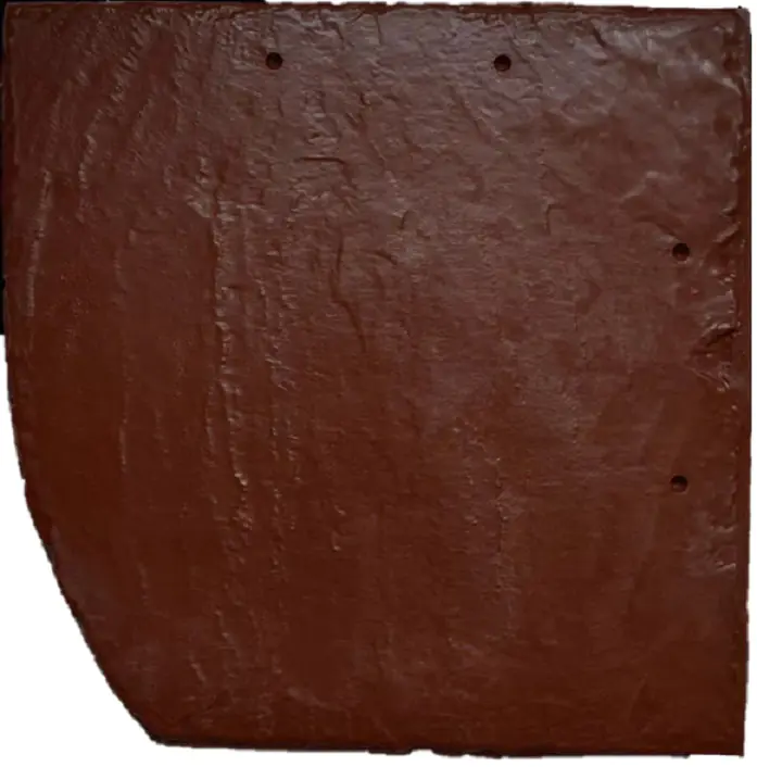 Stabuflex Kunststoff Schindel Bogen links 25 x 25 cm rotbraun Stabuflex Kunststoff Schindel Bogen links 25 x 25 cm rotbraun