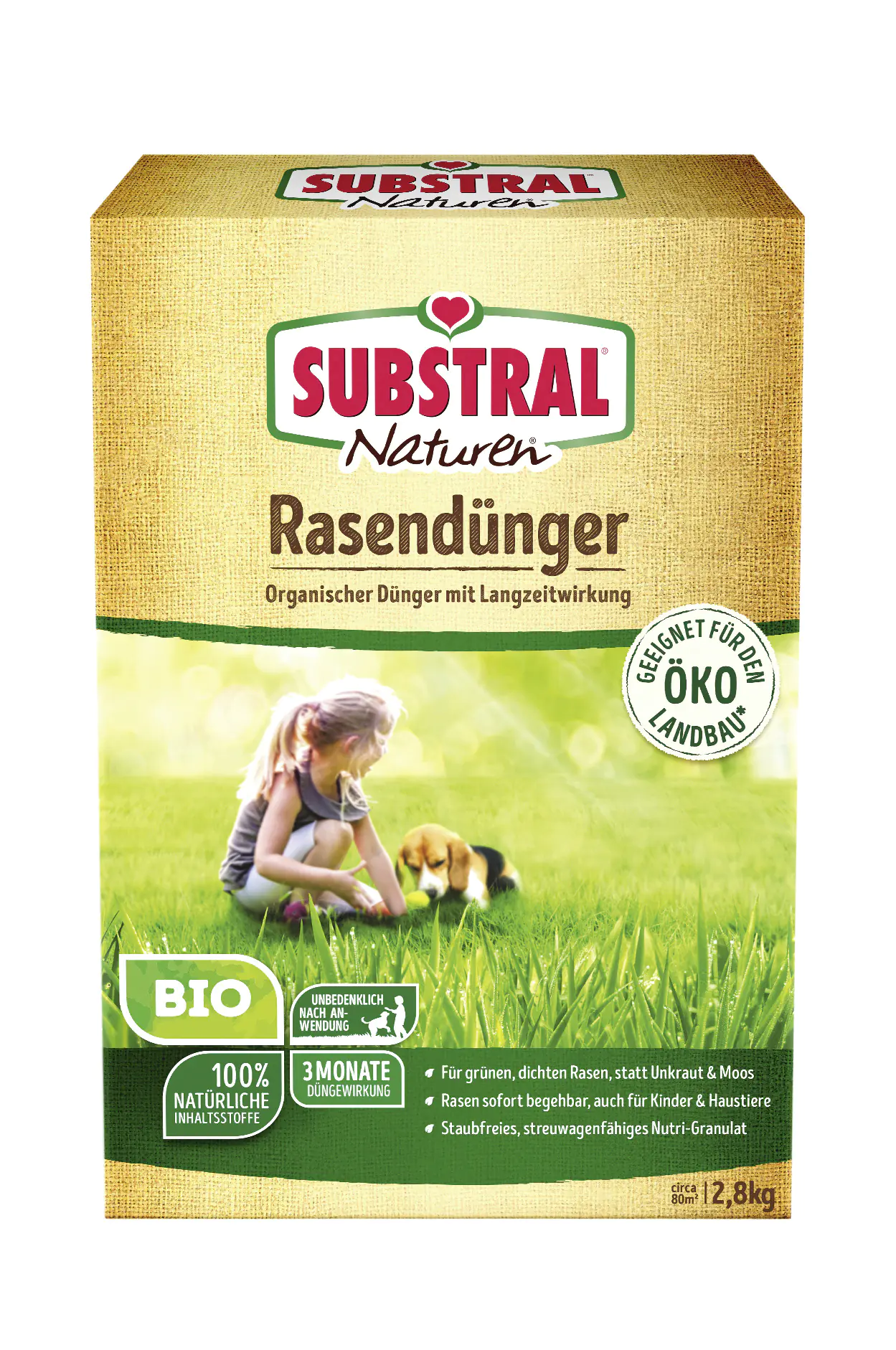 Substral Naturen Rasendünger 2,8 kg