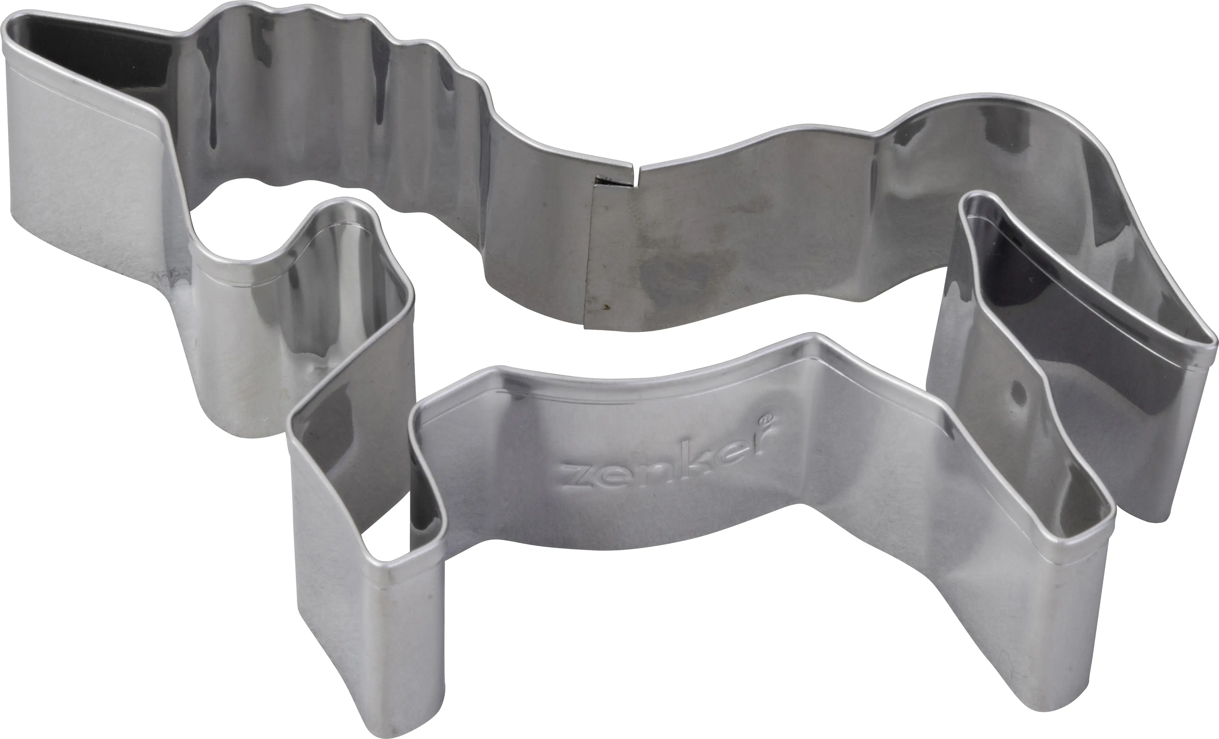 Zenker Ausstechform Einhorn 12 x 6,5 cm silber