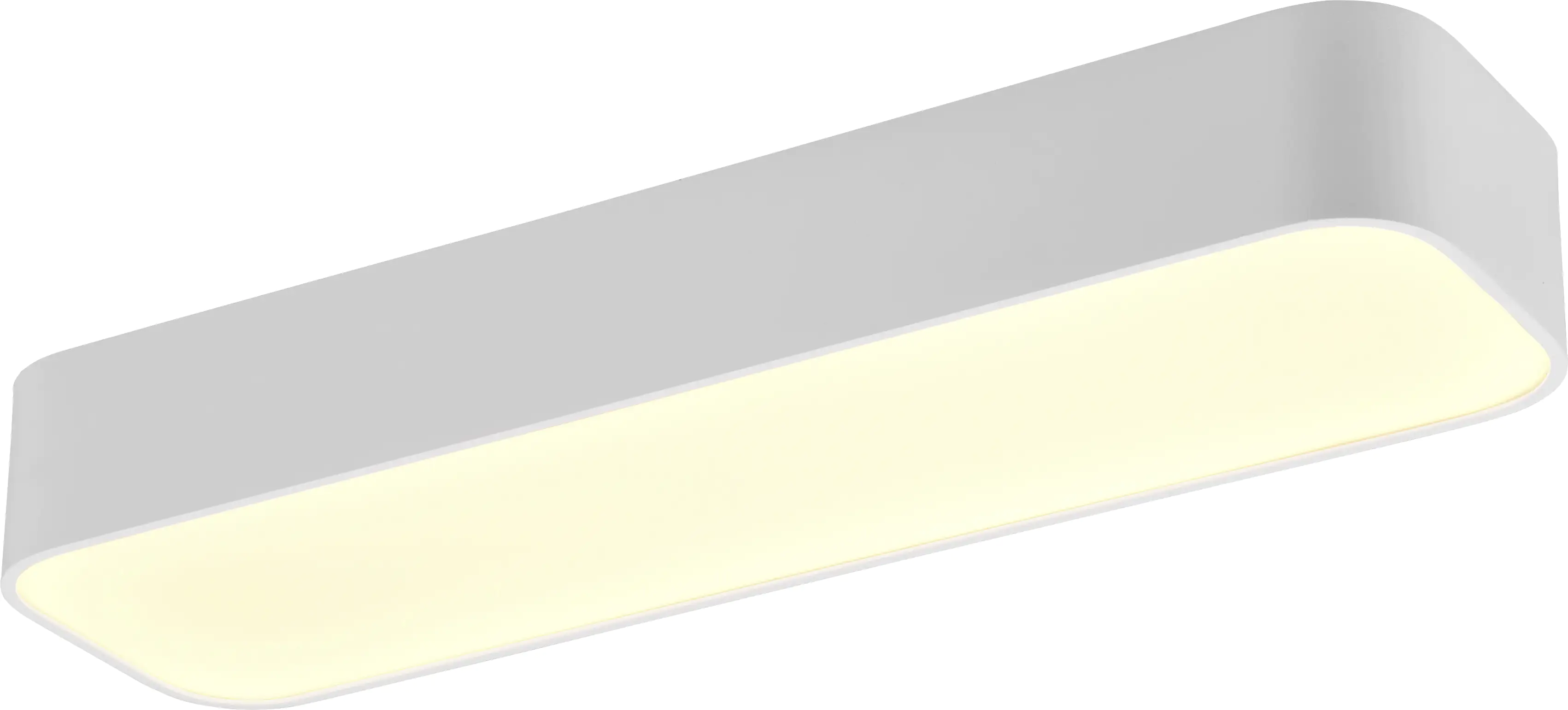 Reality LED Deckenleuchte Asterion weiß matt mit Fernbedienung, dimmbar