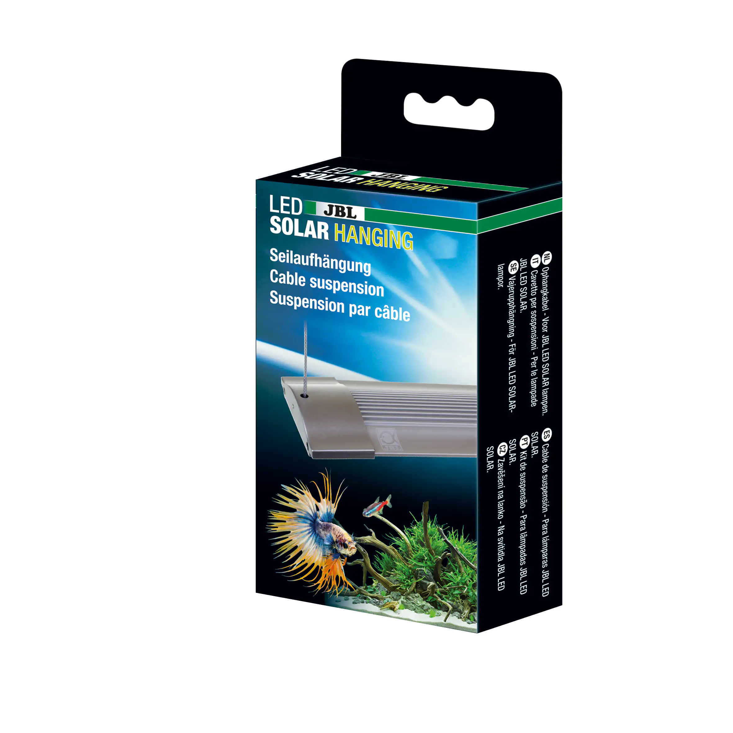 JBL LED SOLAR Hanging silber