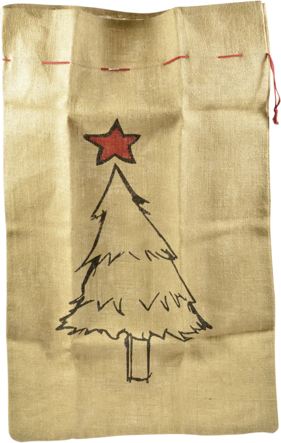 4004942195646 Riffelmacher Nikolaussack mit Baummotiv 50 x 80 cm
